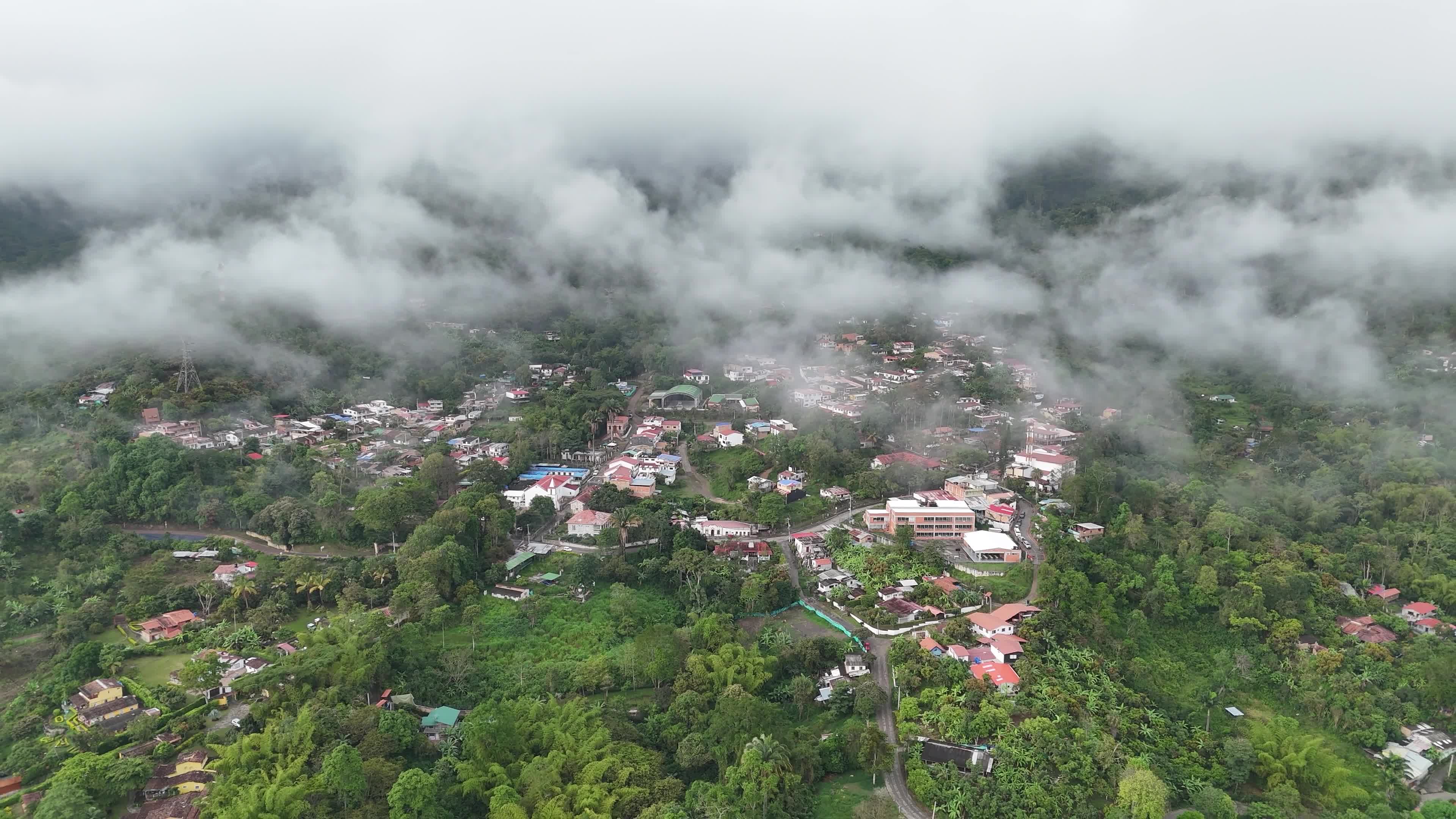 Weather in central Colombia