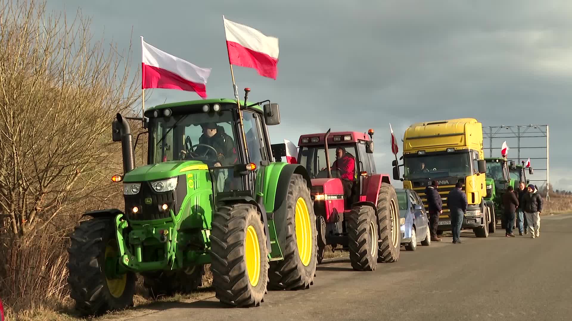 POLAND: Farmers stage nationwide protests against EU-Mercosur