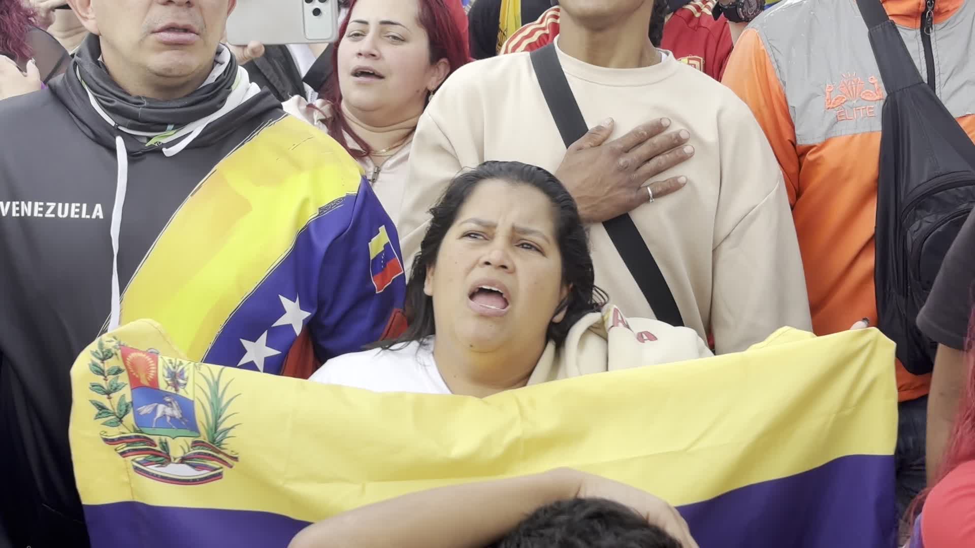 Venezuela Crisis Demonstrations in Colombia