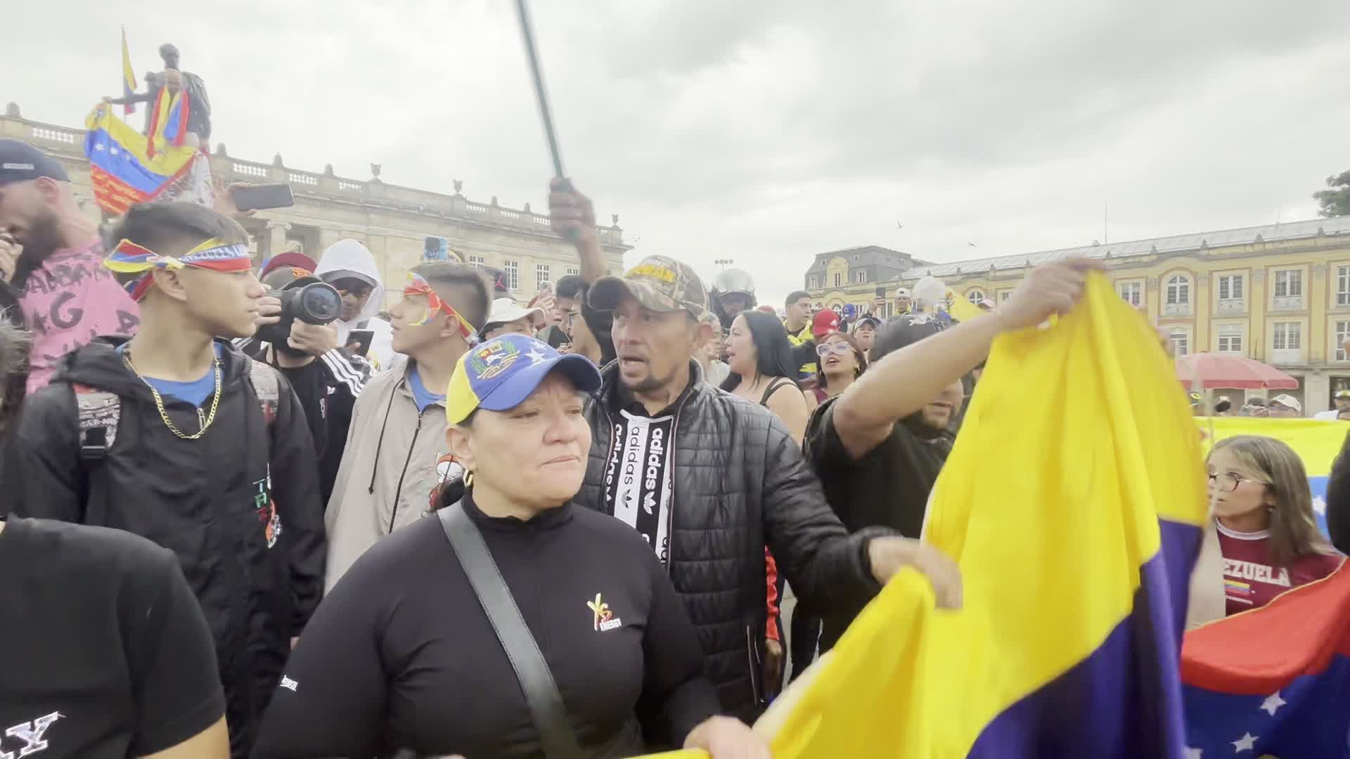 Venezuela Crisis Demonstrations in Colombia