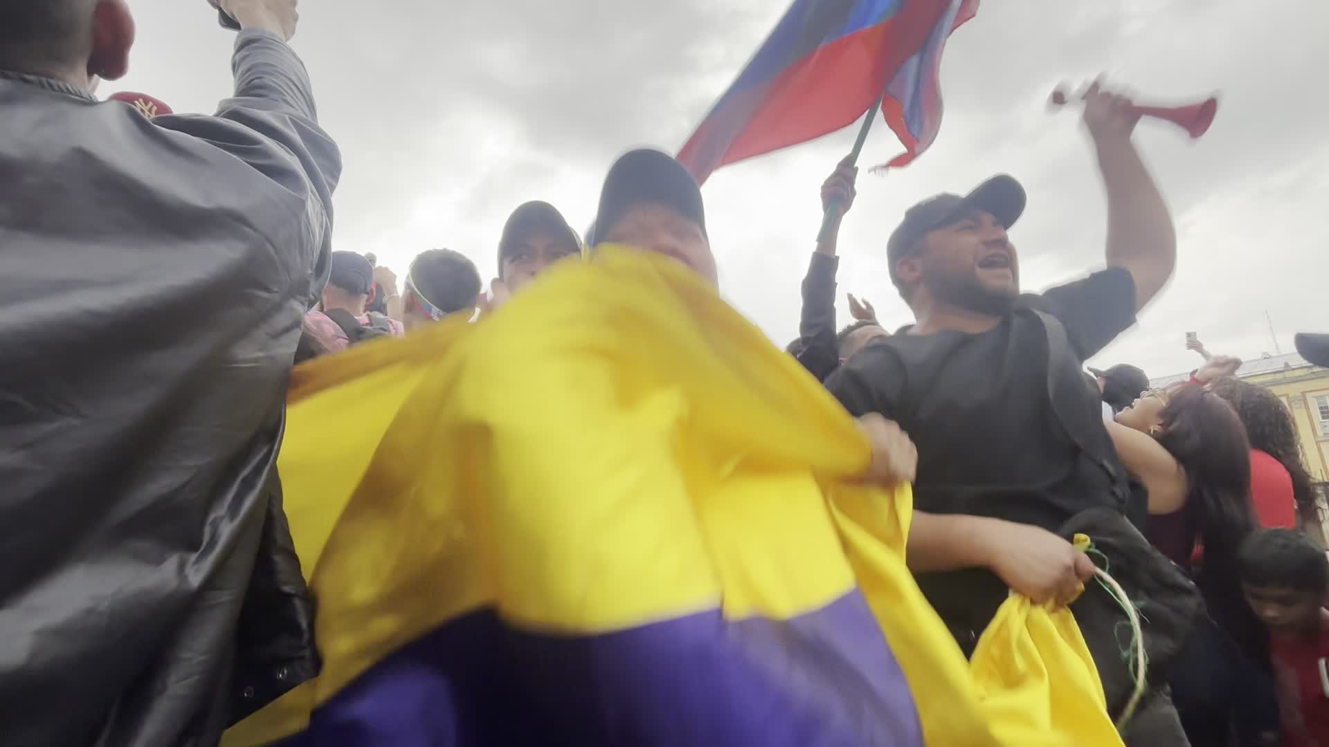 Venezuela Crisis Demonstrations in Colombia
