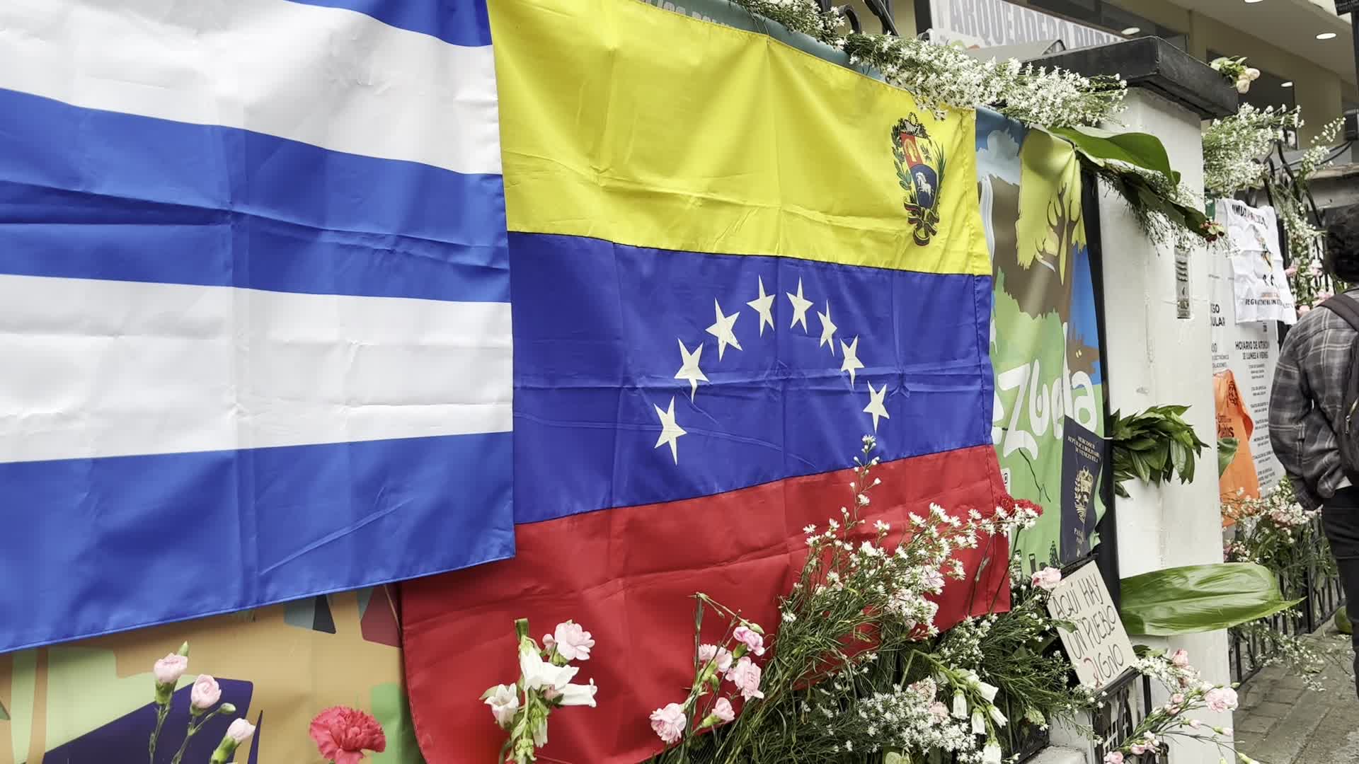 Venezuela Crisis Demonstrations in Colombia