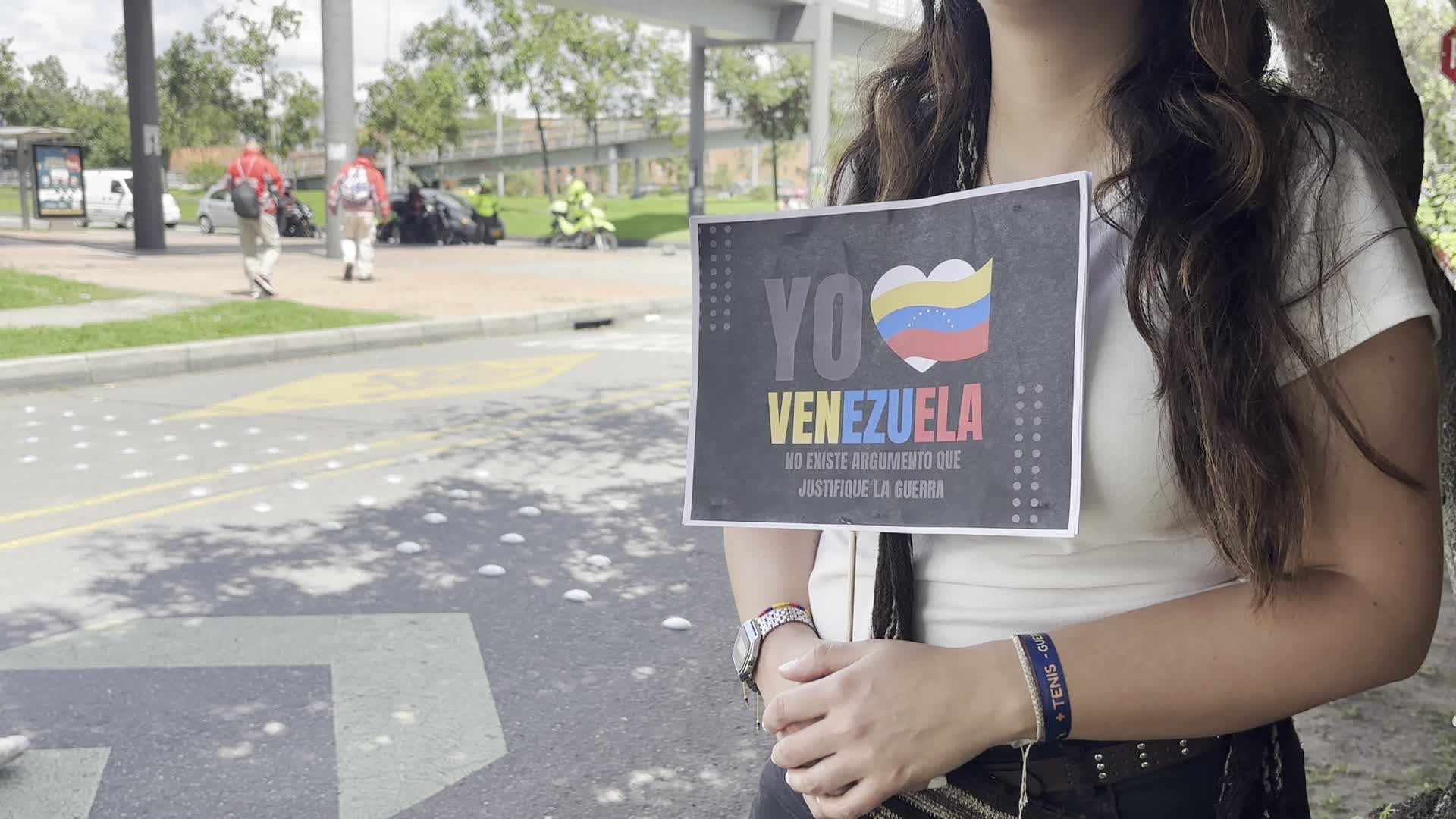Venezuela Crisis Demonstrations in Colombia