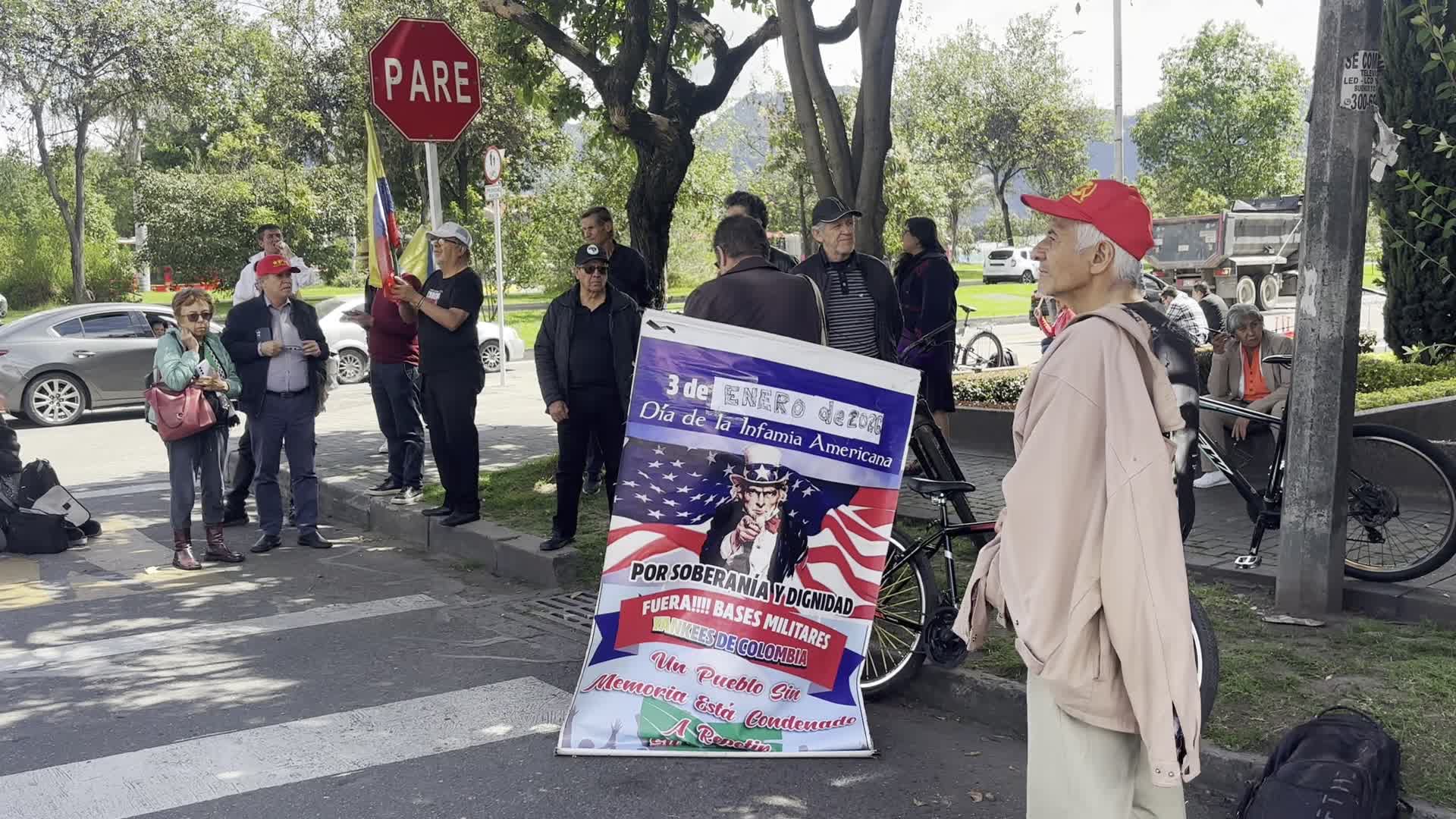 Venezuela Crisis Demonstrations in Colombia