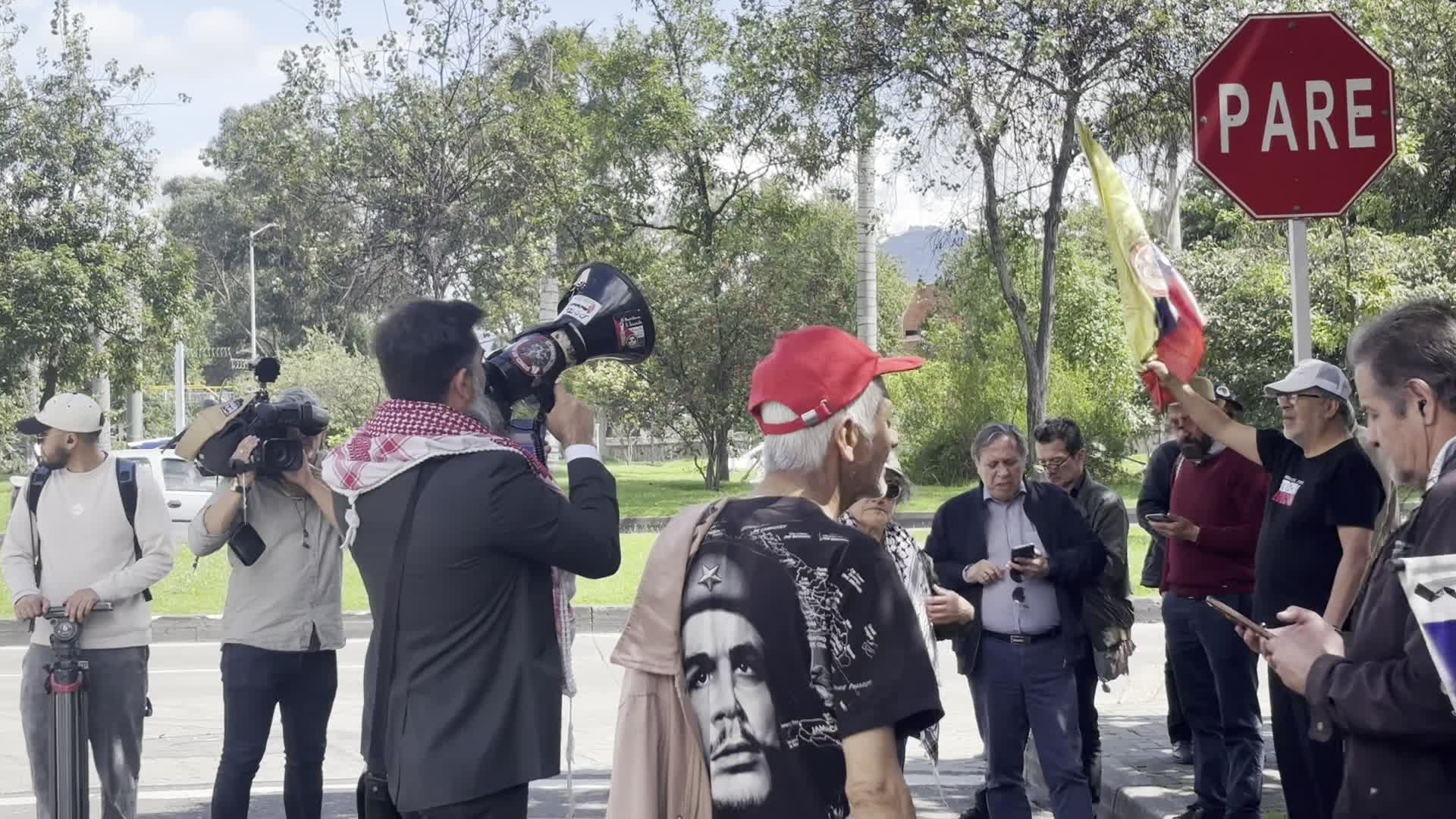 Venezuela Crisis Demonstrations in Colombia
