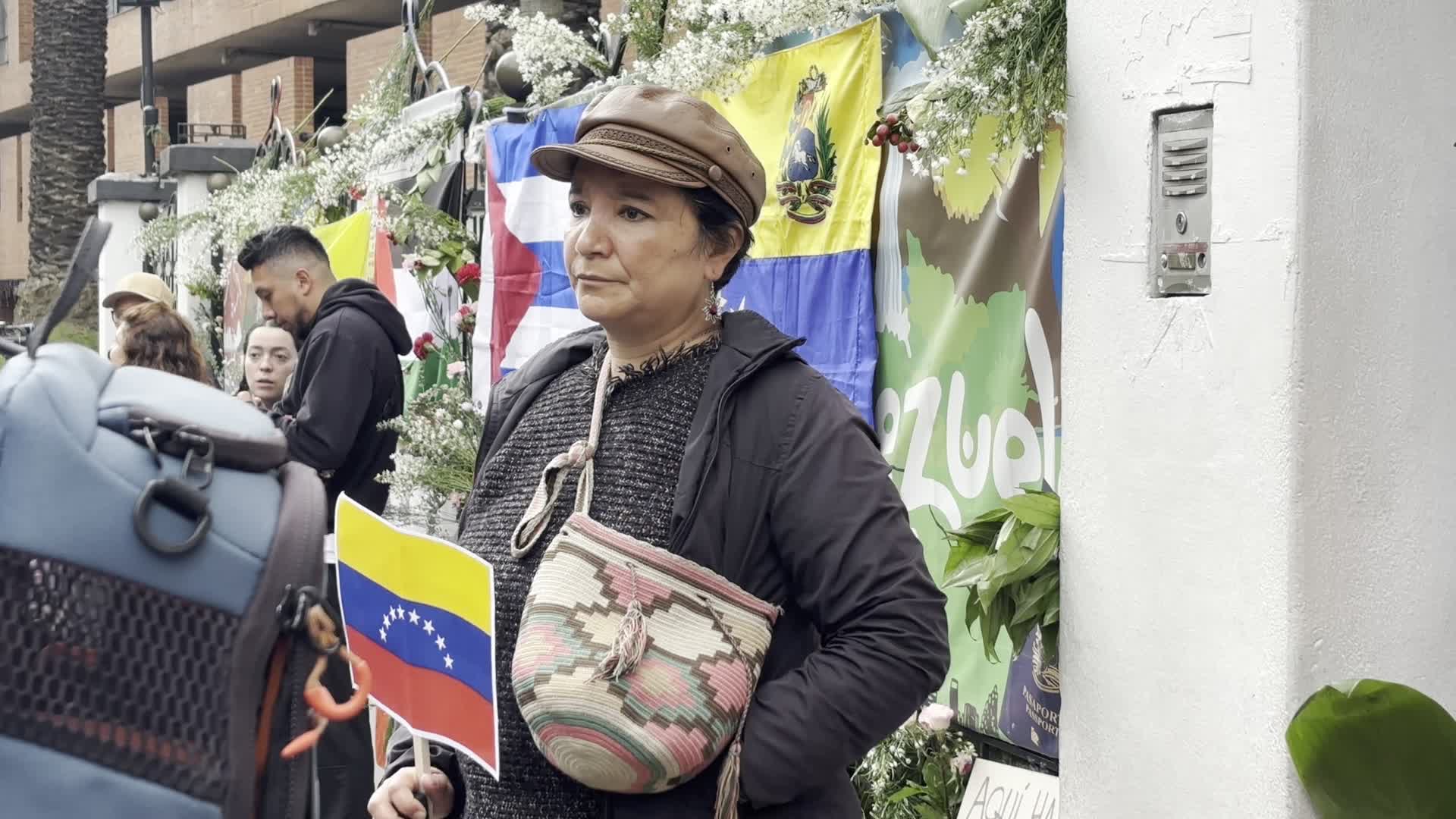 Venezuela Crisis Demonstrations in Colombia