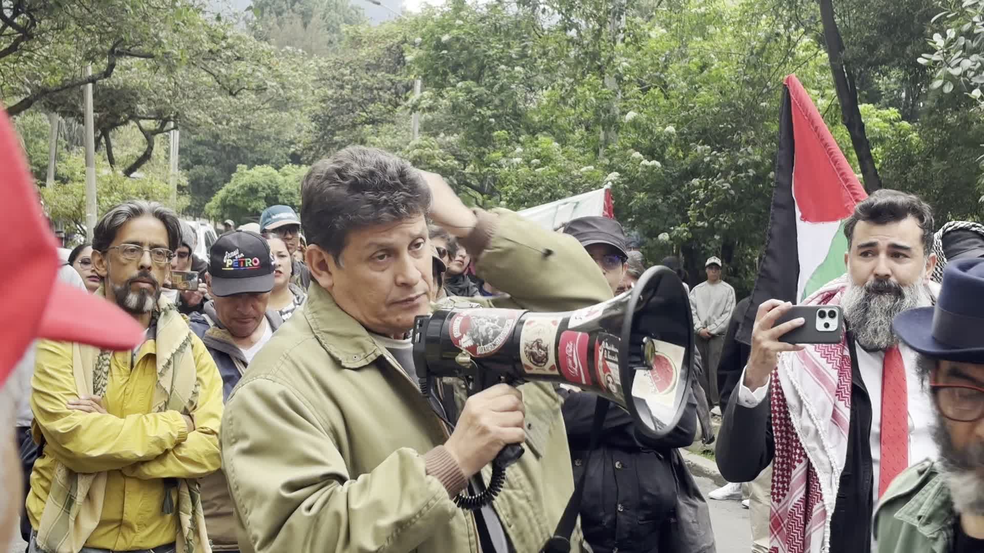 Venezuela Crisis Demonstrations in Colombia