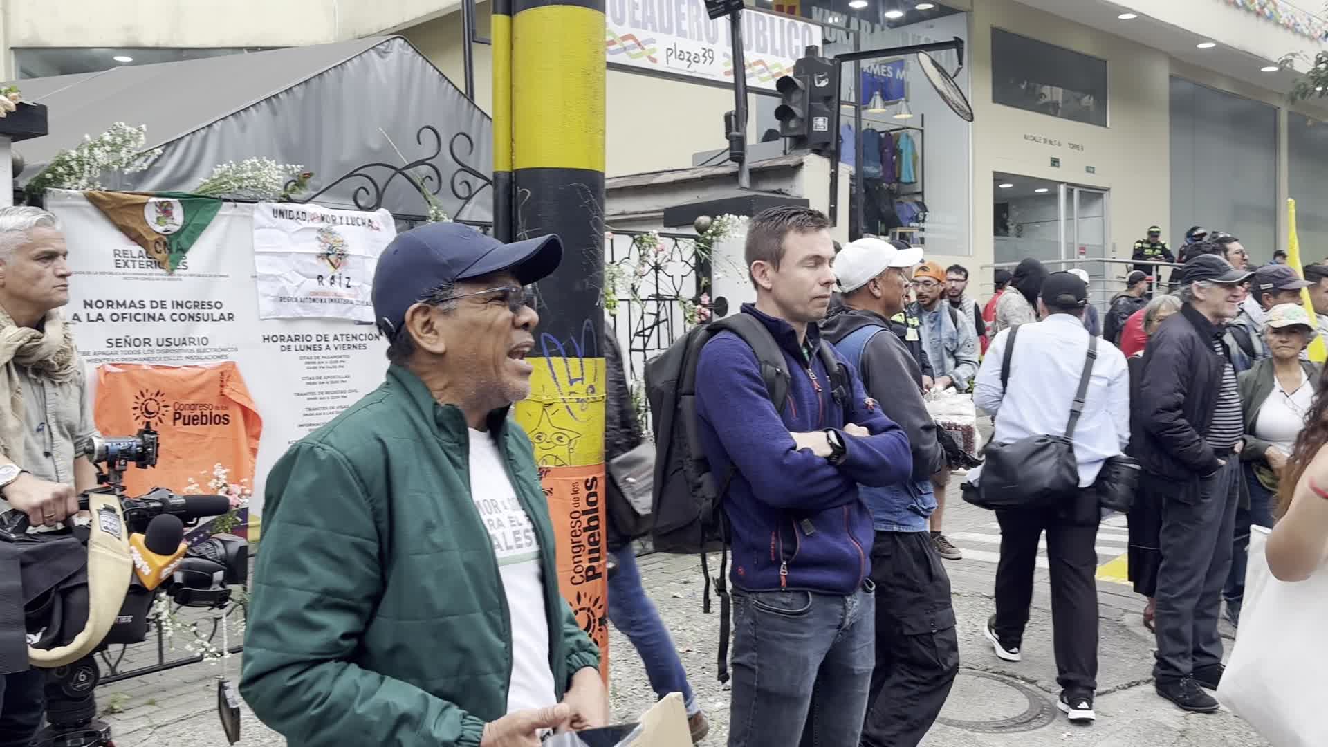 Venezuela Crisis Demonstrations in Colombia