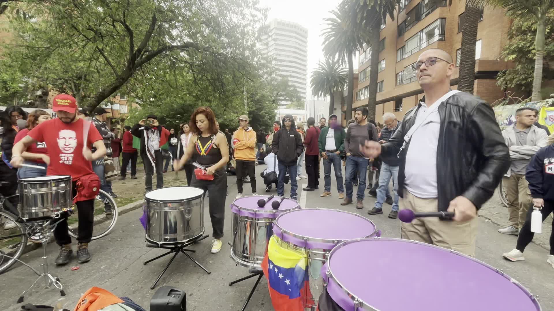 Venezuela Crisis Demonstrations in Colombia