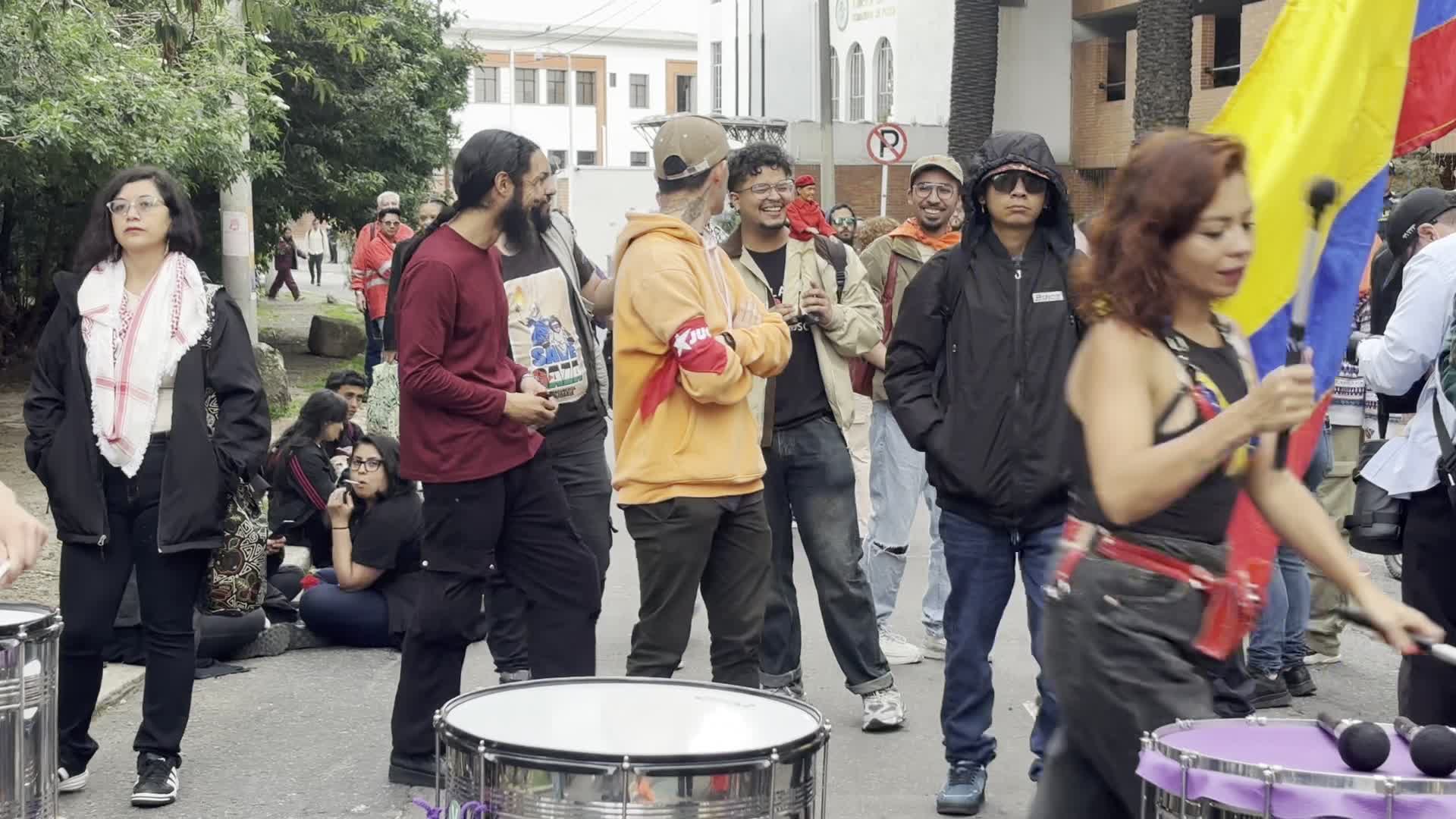 Venezuela Crisis Demonstrations in Colombia