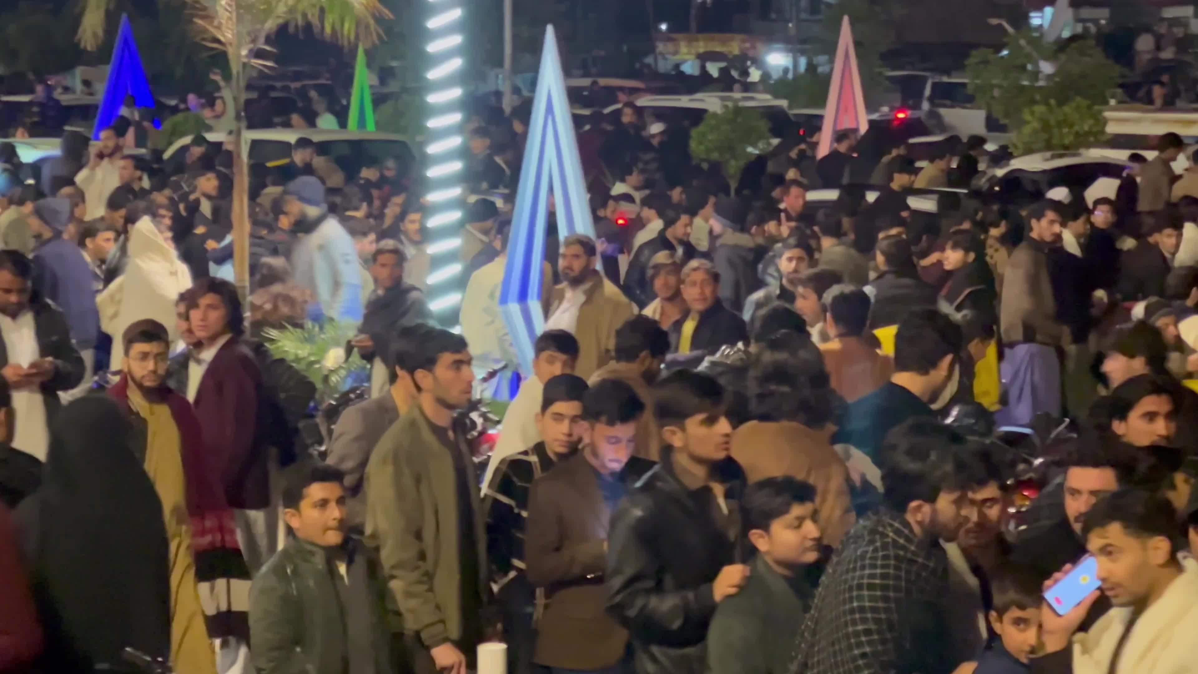 New Year celebrations in Pakistan 