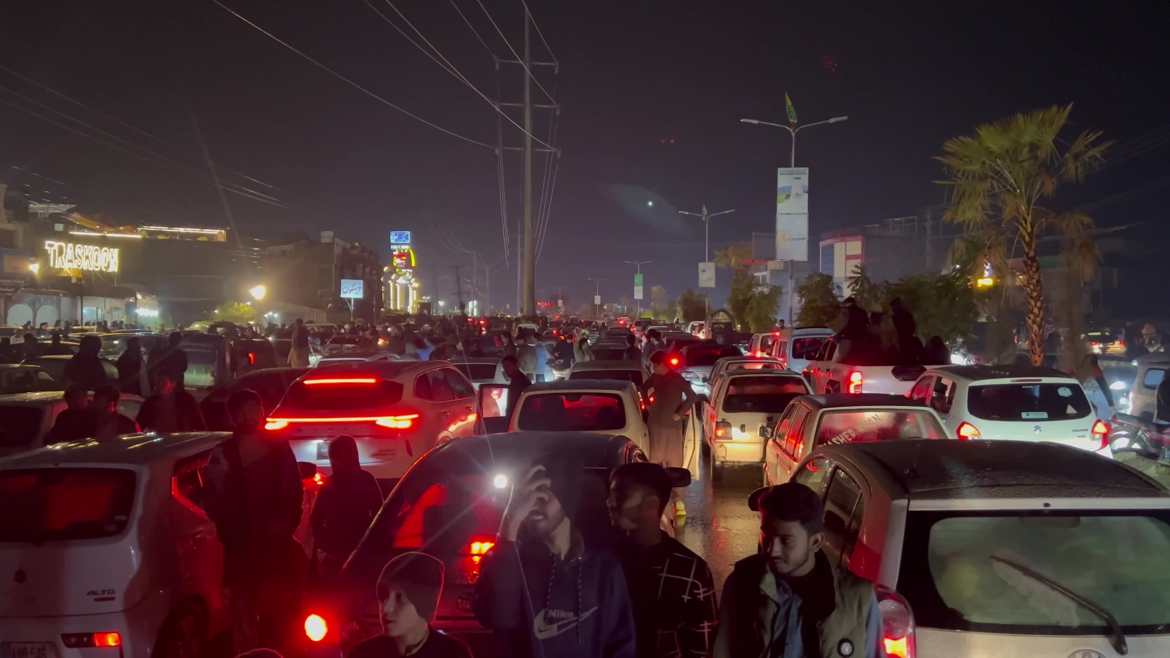 New Year celebrations in Pakistan 