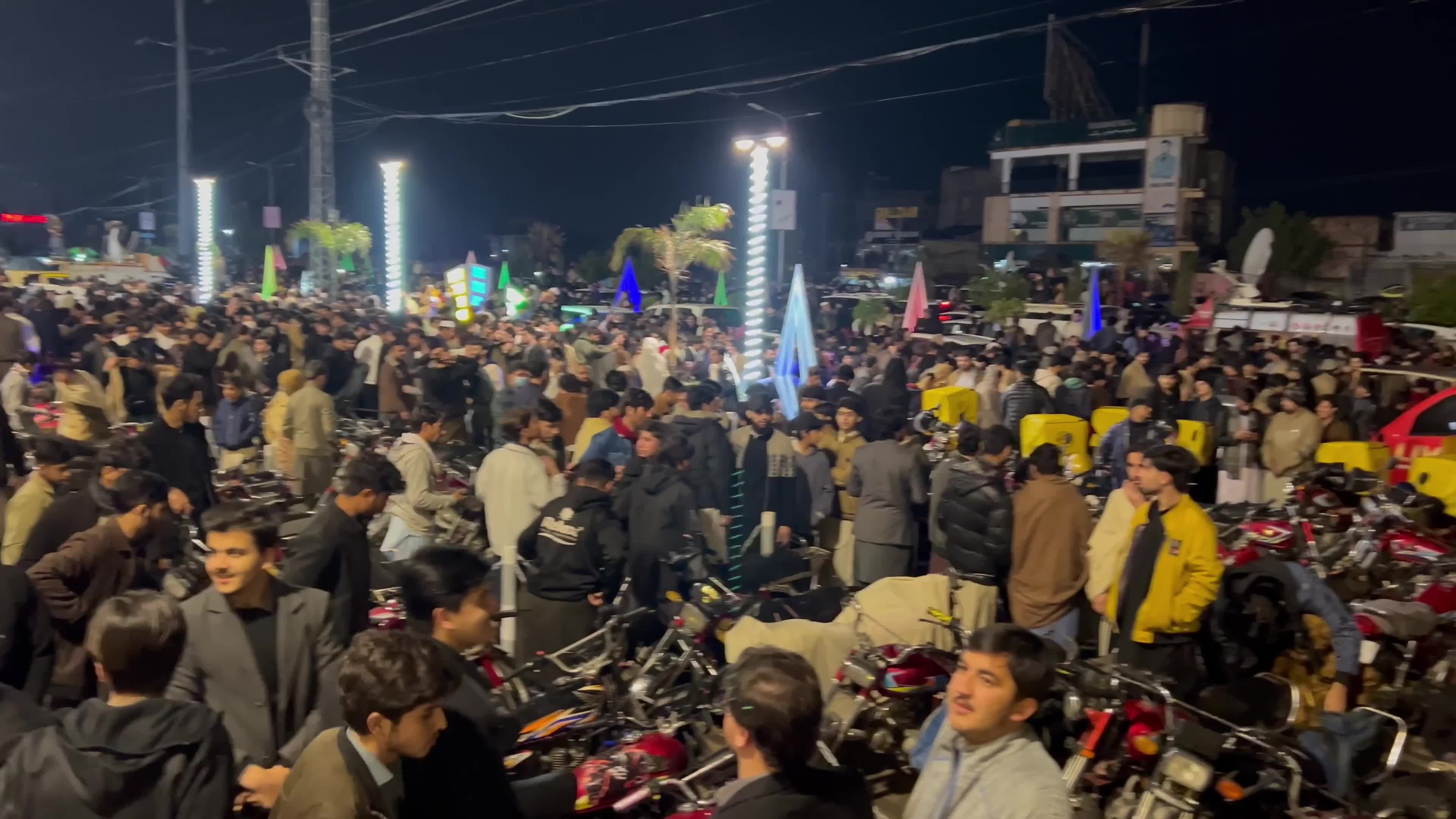 New Year celebrations in Pakistan 