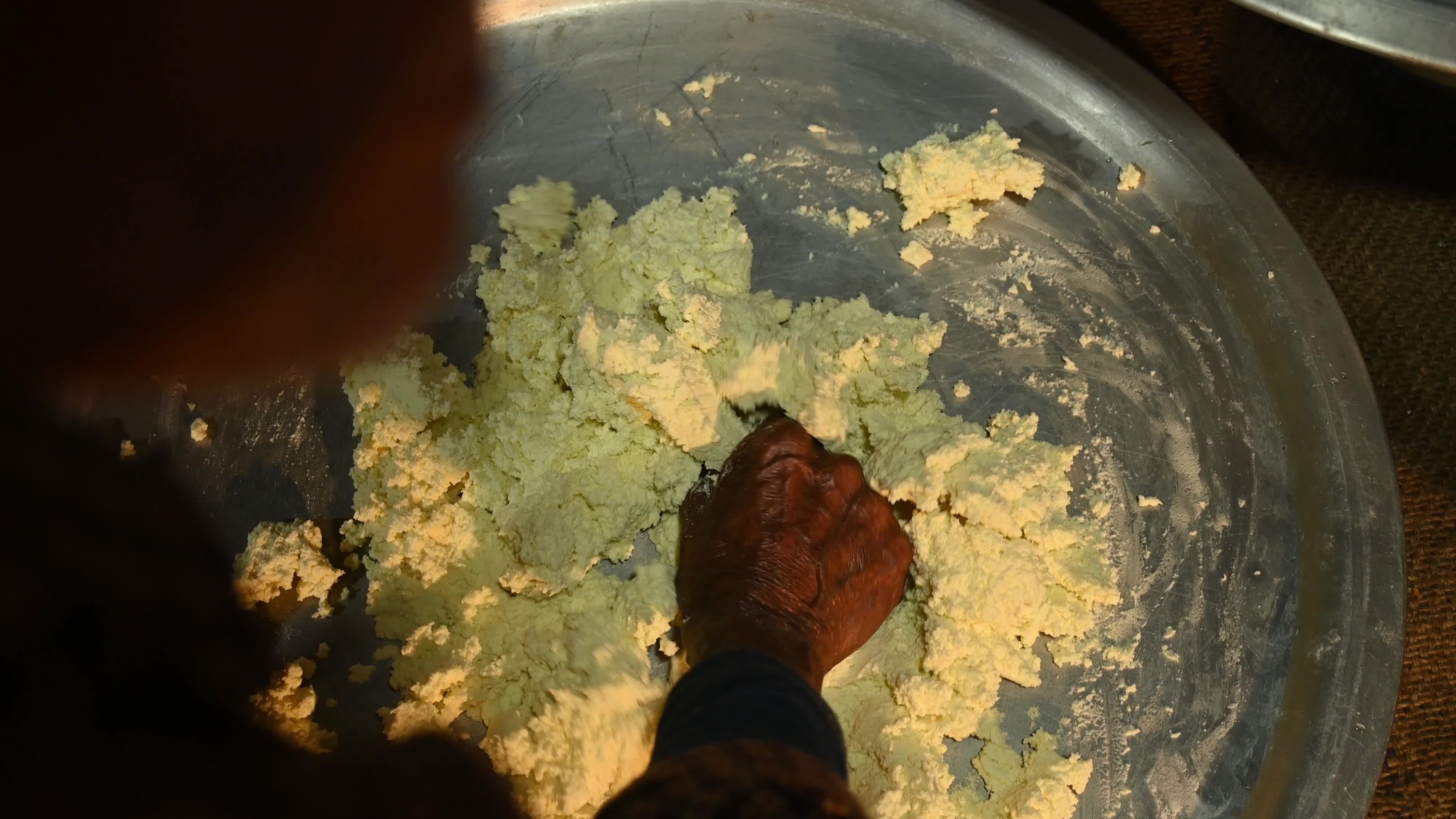 Rosogolla Making at the village fair - Indian sweets (mithai)
