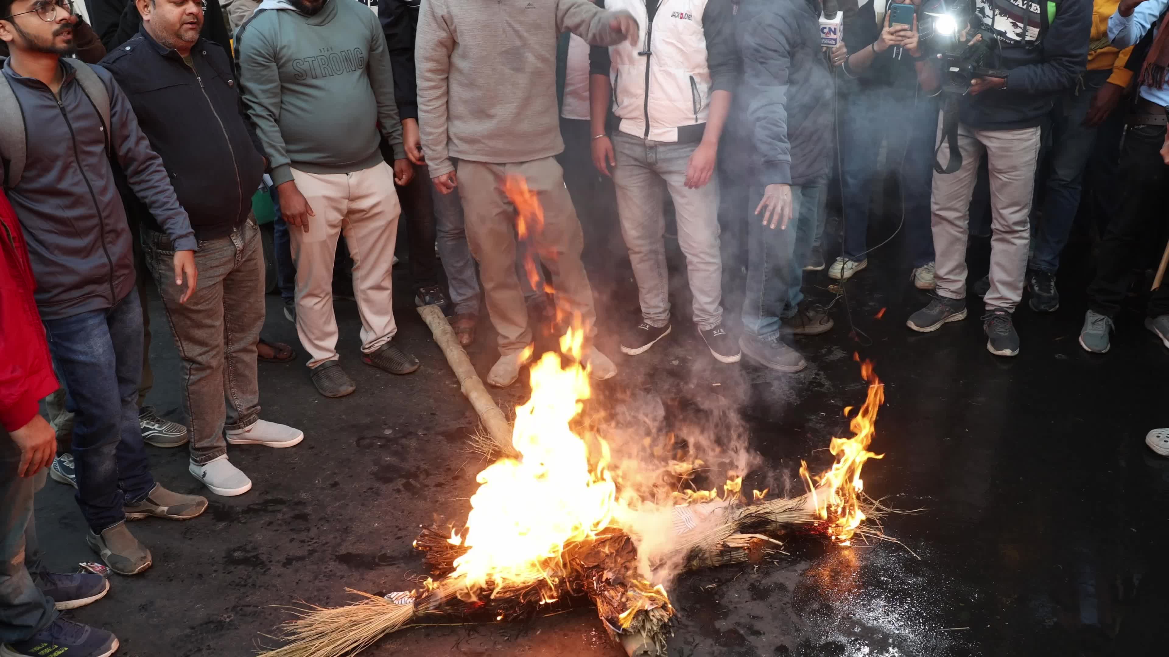 No War On Venezuela Protest In Kolkata, India 