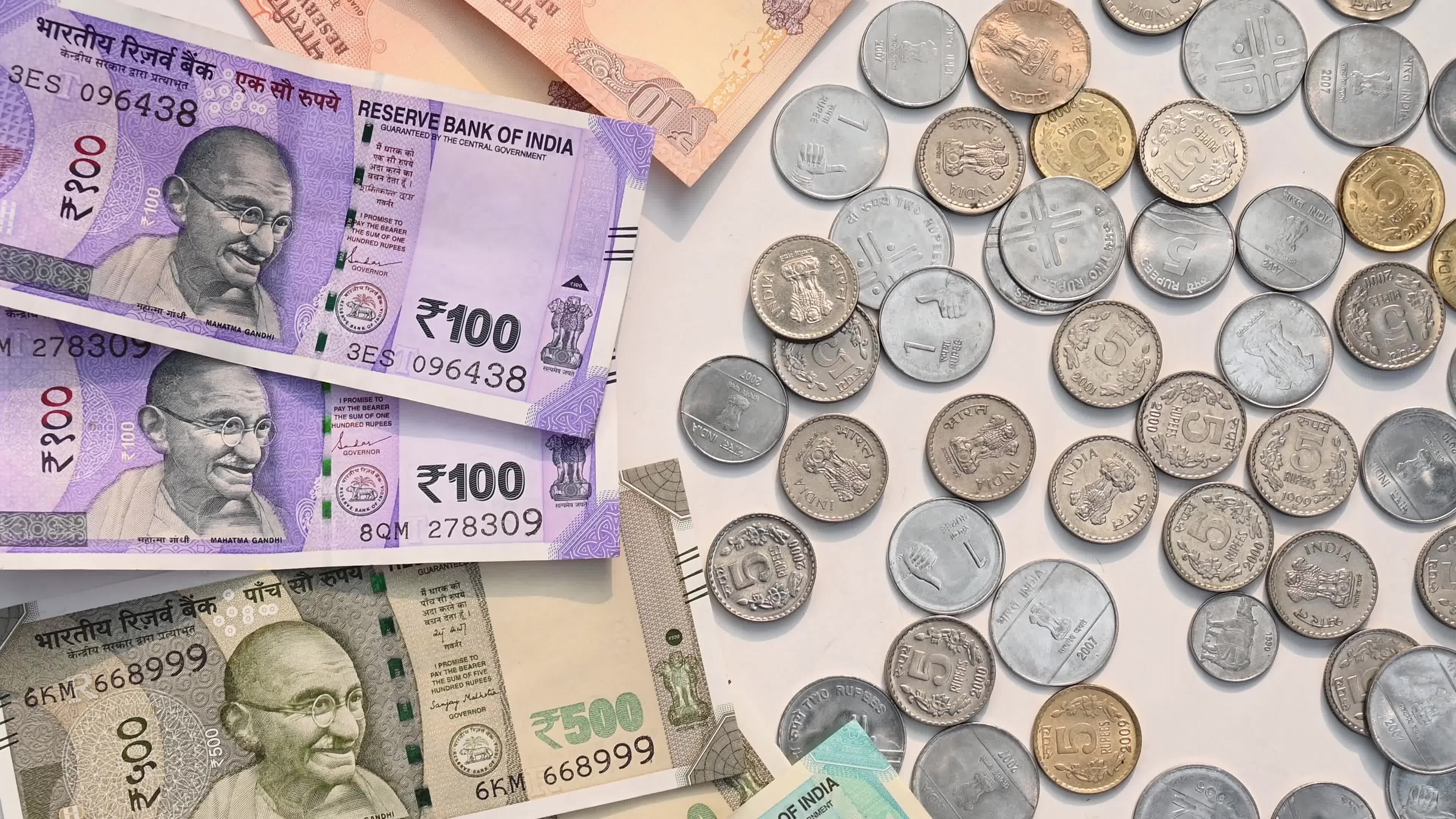 Indian rupee - Notes - Coins
