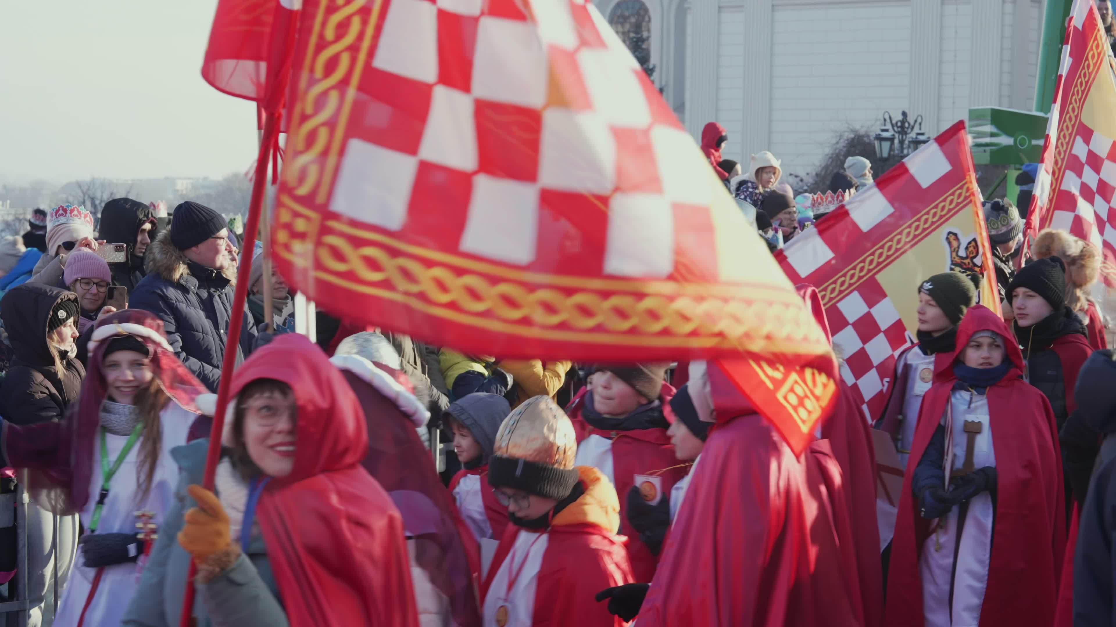 Three Kings Procession in Warsaw