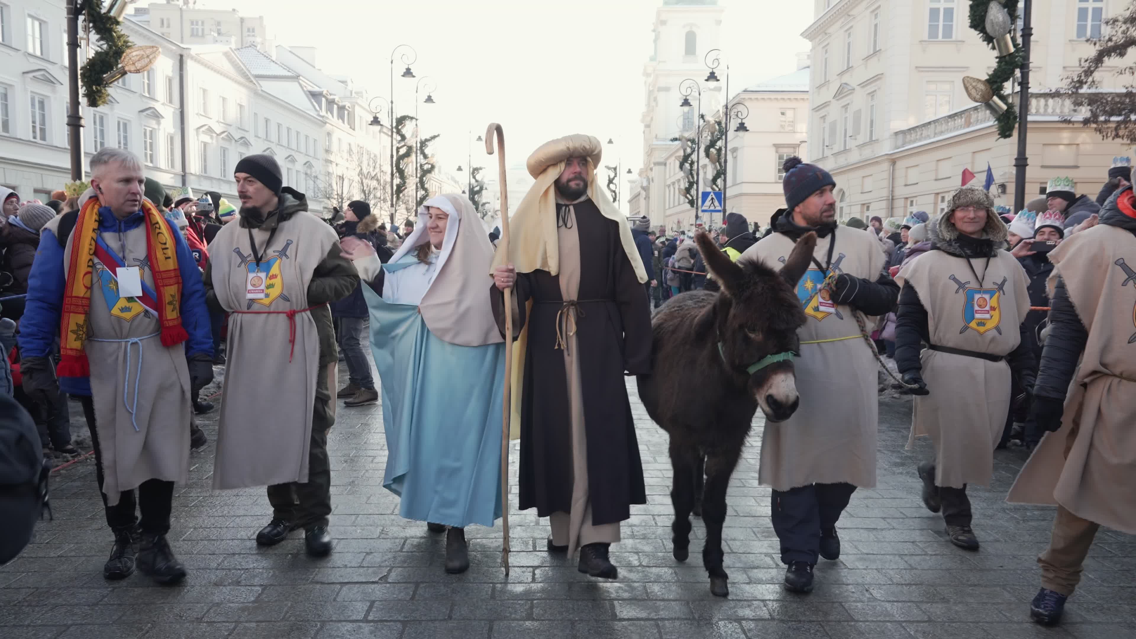 Three Kings Procession in Warsaw