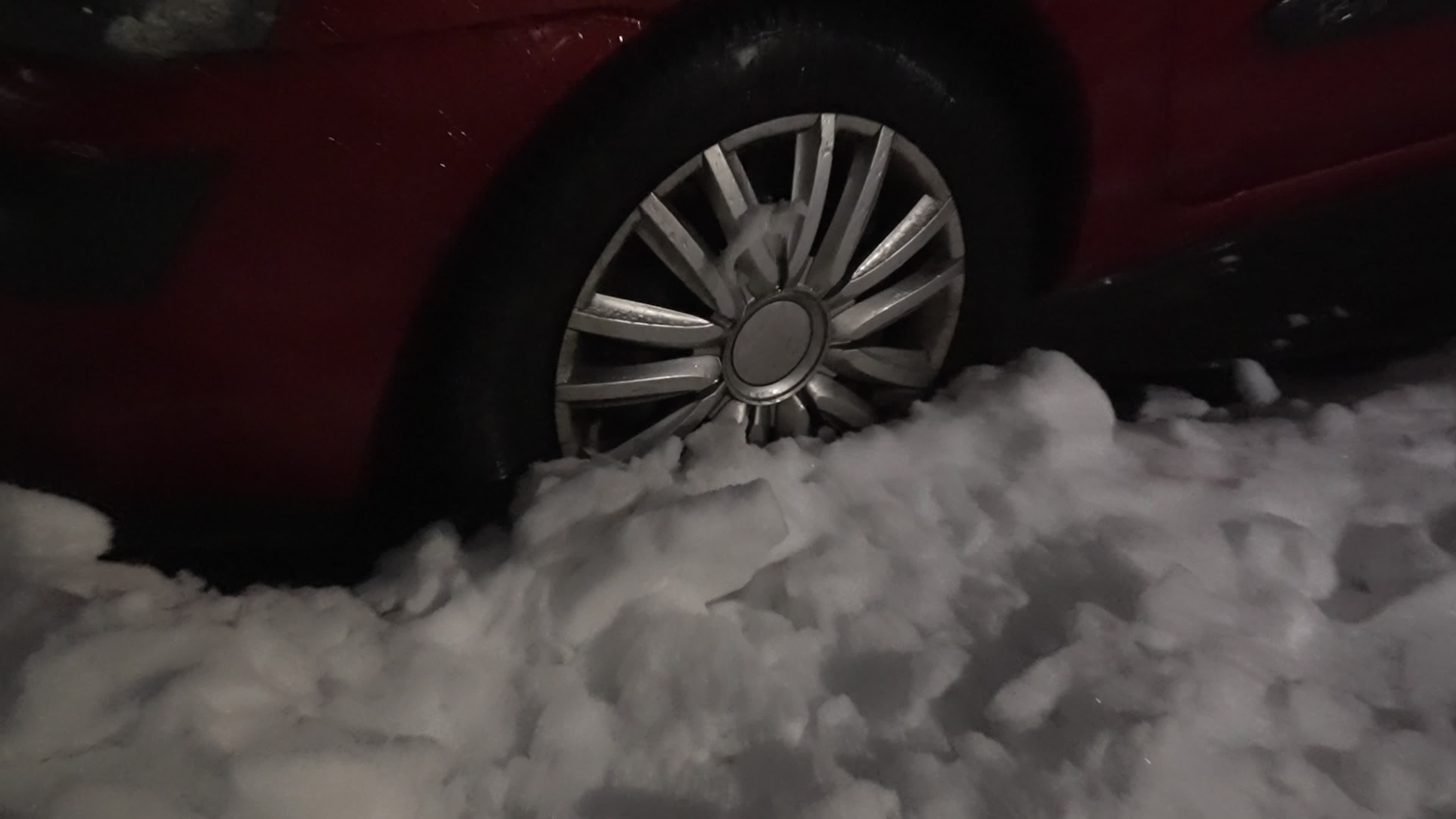 Poland snow