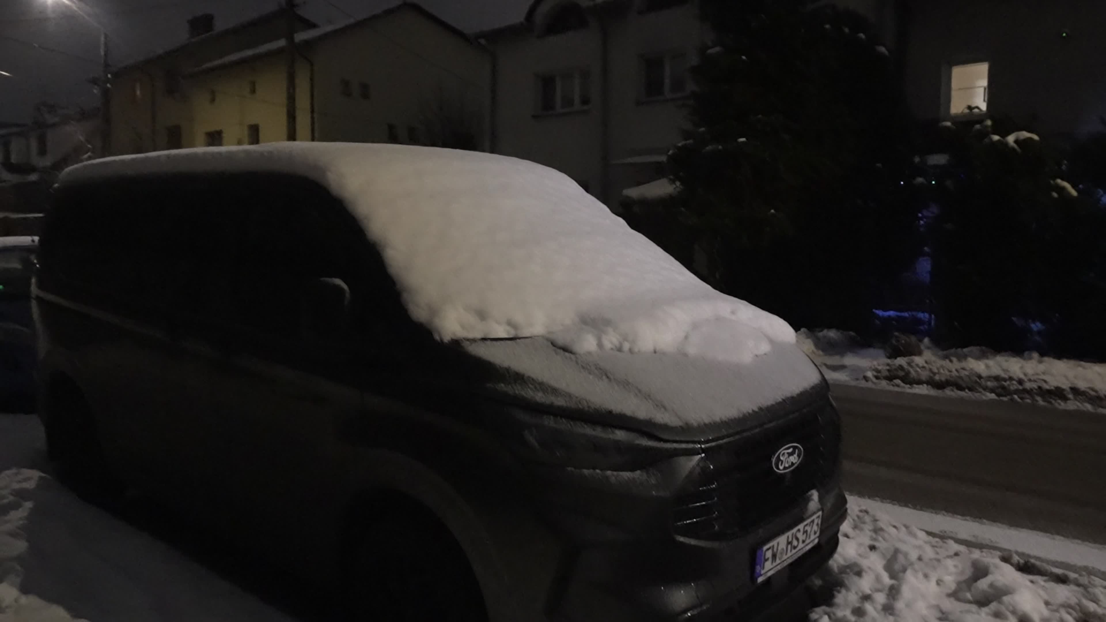 Poland snow