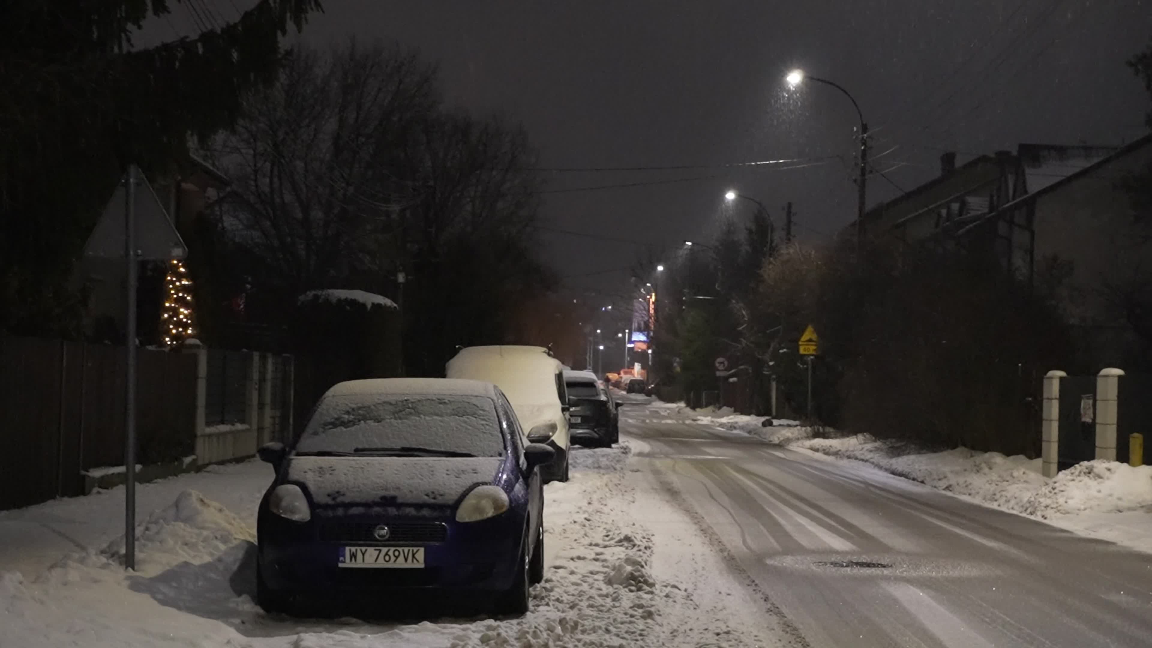 Poland snow