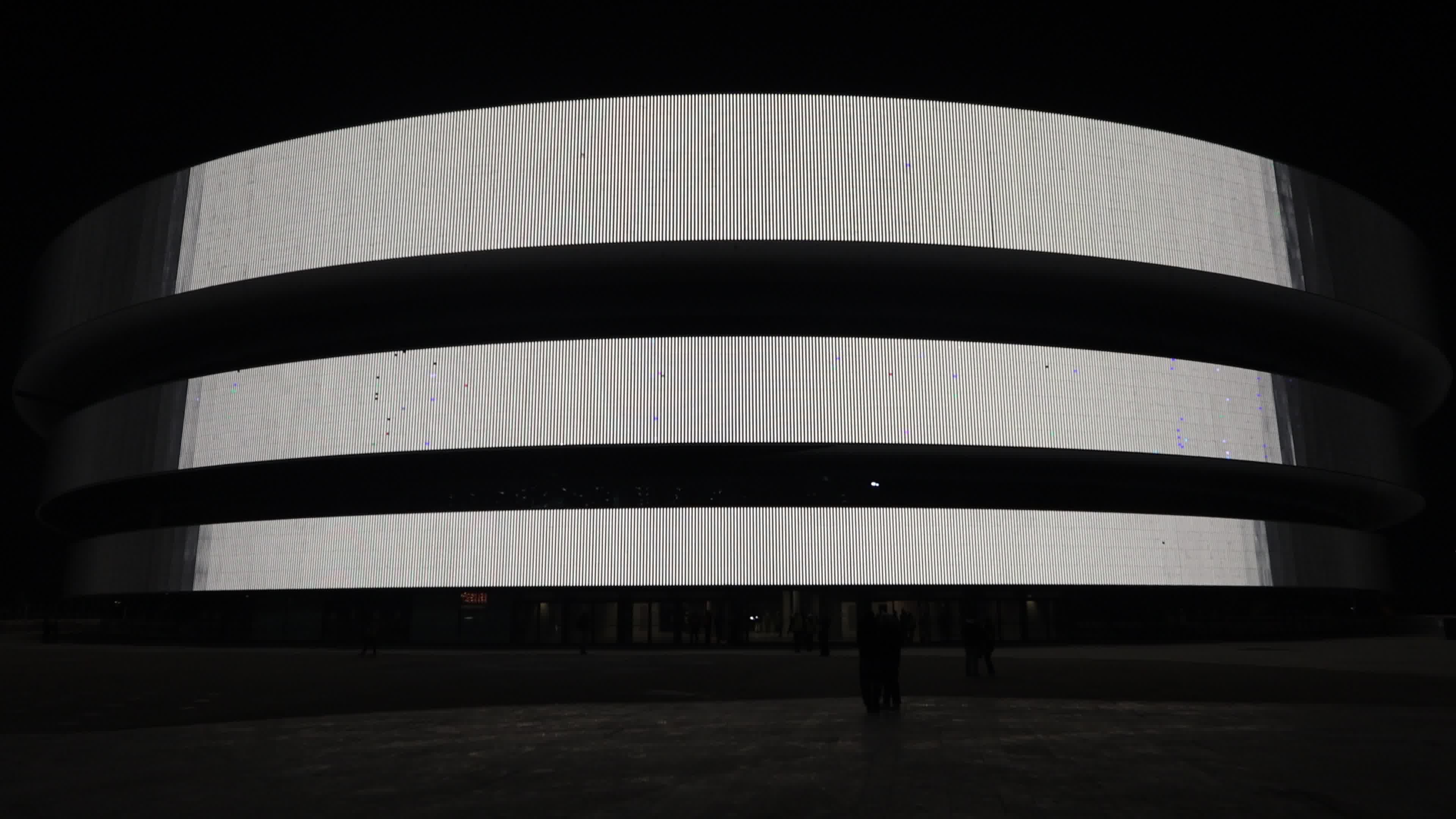 The inauguration of the Milano Santagiulia Ice Hockey Arena during the Cortina 2026 Winter Olympic Games Test Event in Milan