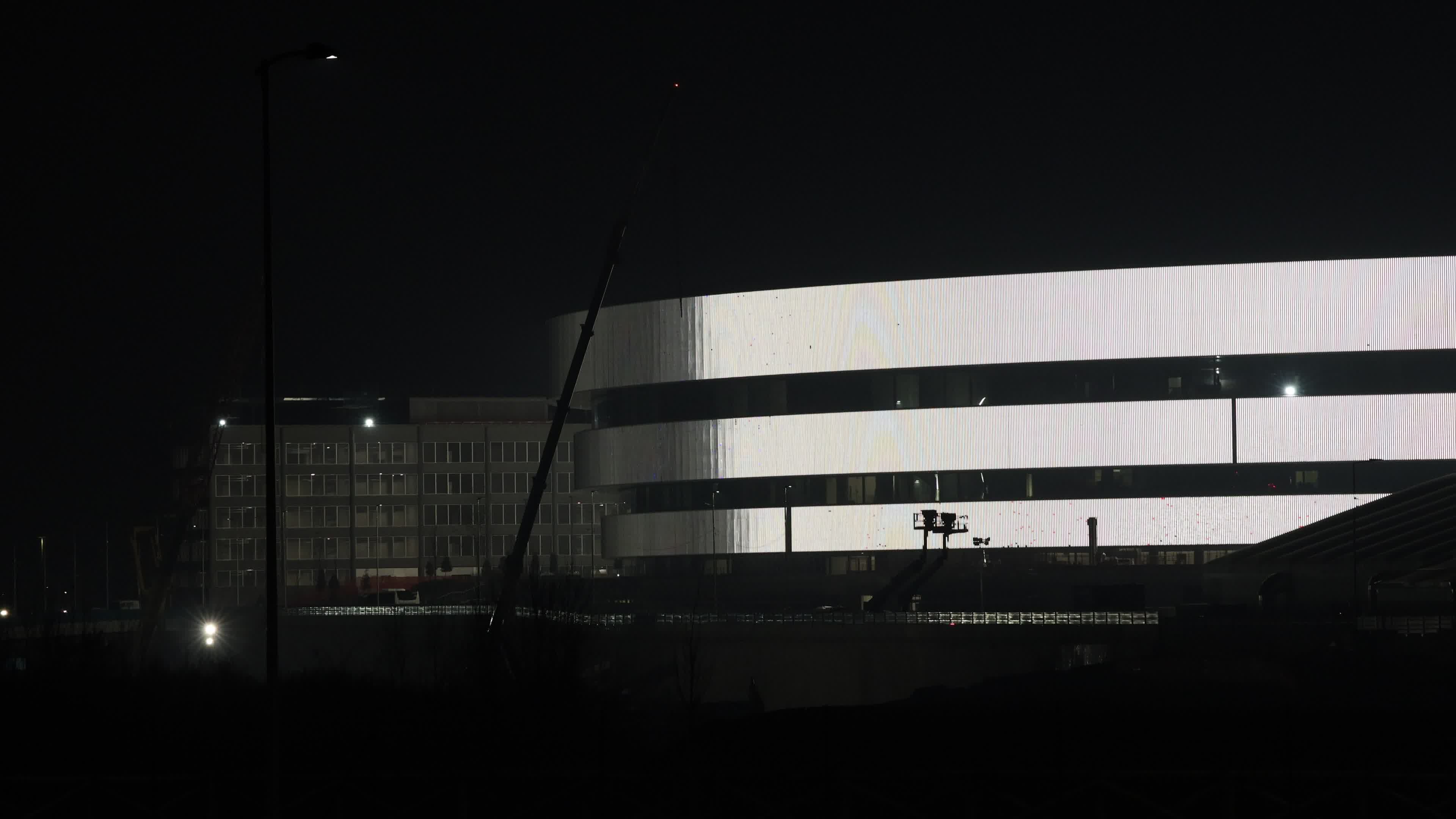 The inauguration of the Milano Santagiulia Ice Hockey Arena during the Cortina 2026 Winter Olympic Games Test Event in Milan