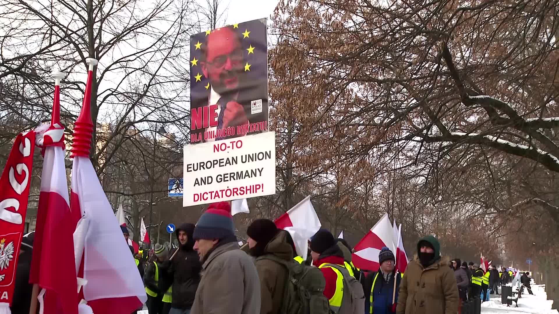 POLAND: farmers protest The EU - Mercosur deal