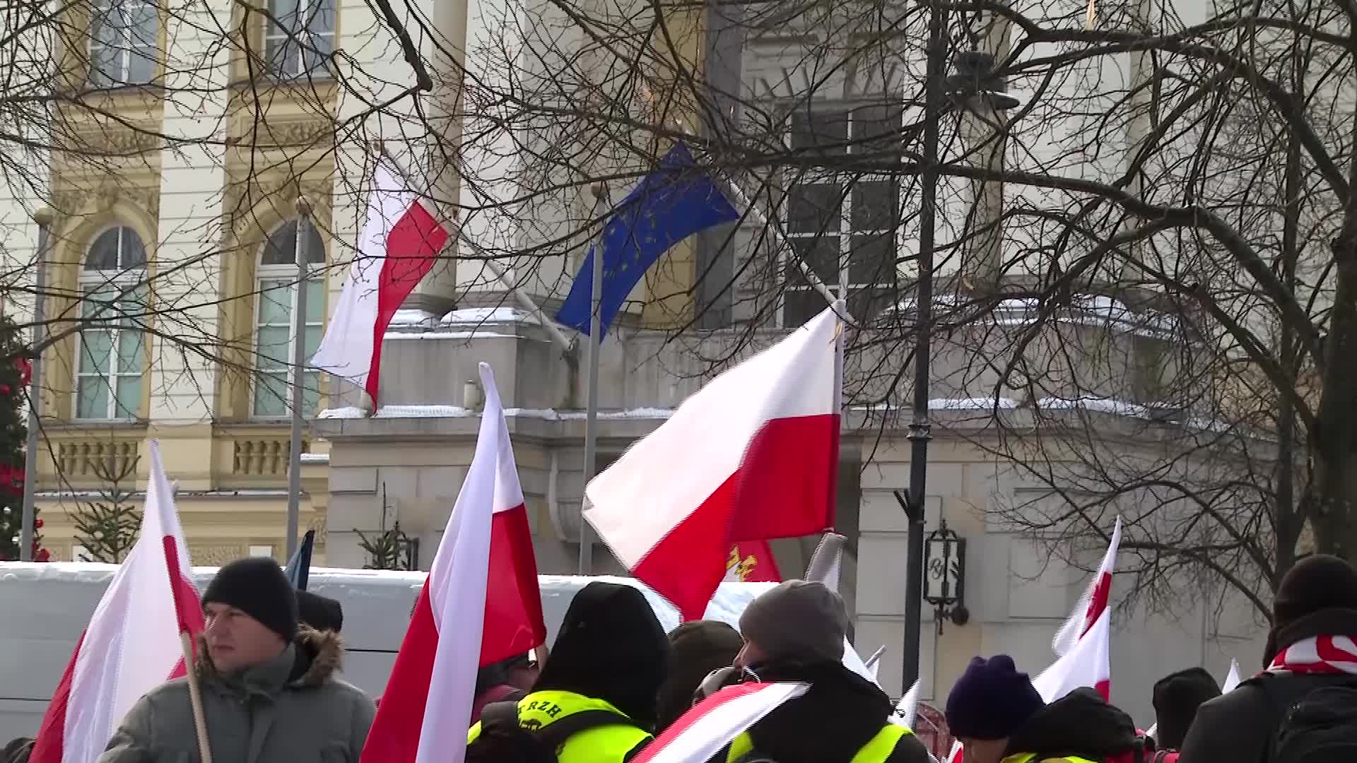 POLAND: farmers protest The EU - Mercosur deal