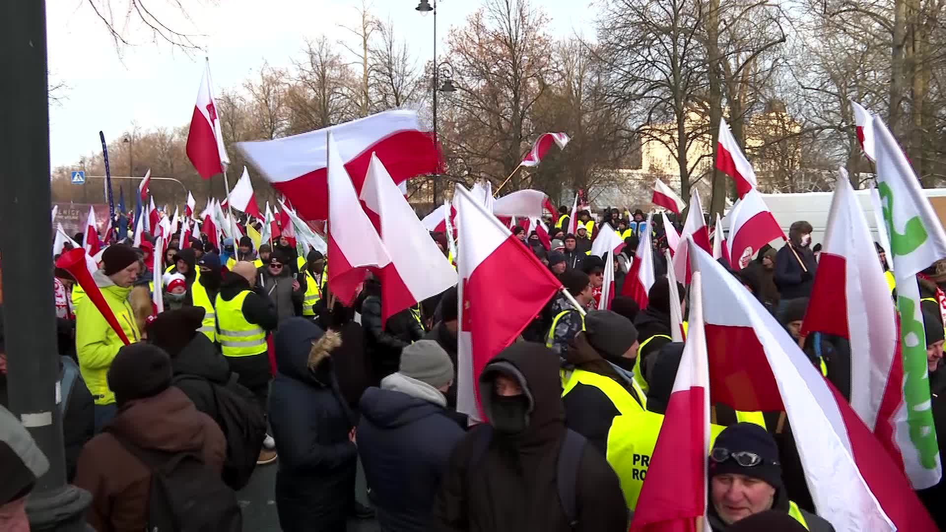 POLAND: farmers protest The EU - Mercosur deal