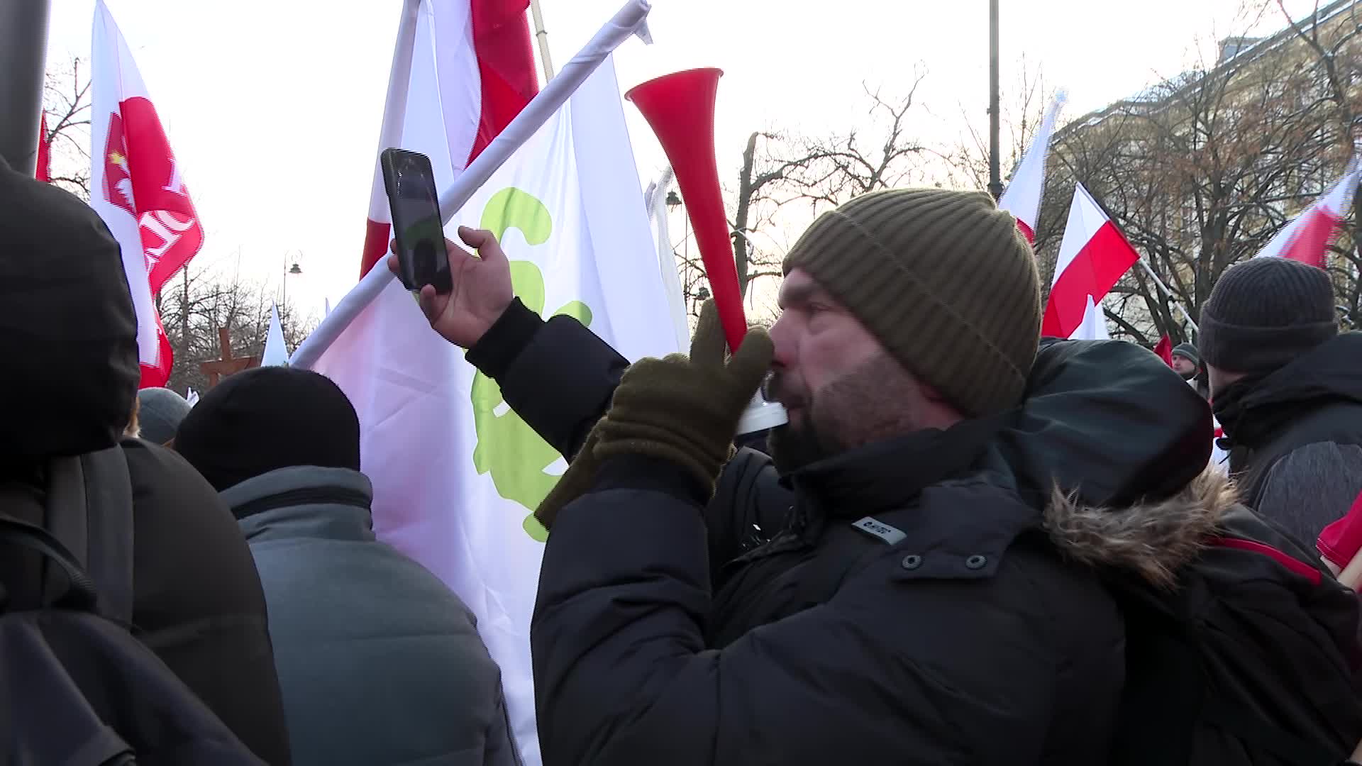 POLAND: farmers protest The EU - Mercosur deal