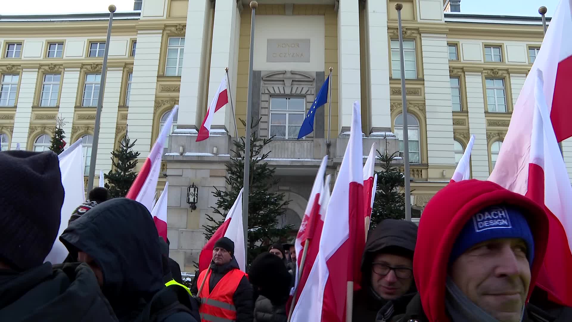 POLAND: farmers protest The EU - Mercosur deal
