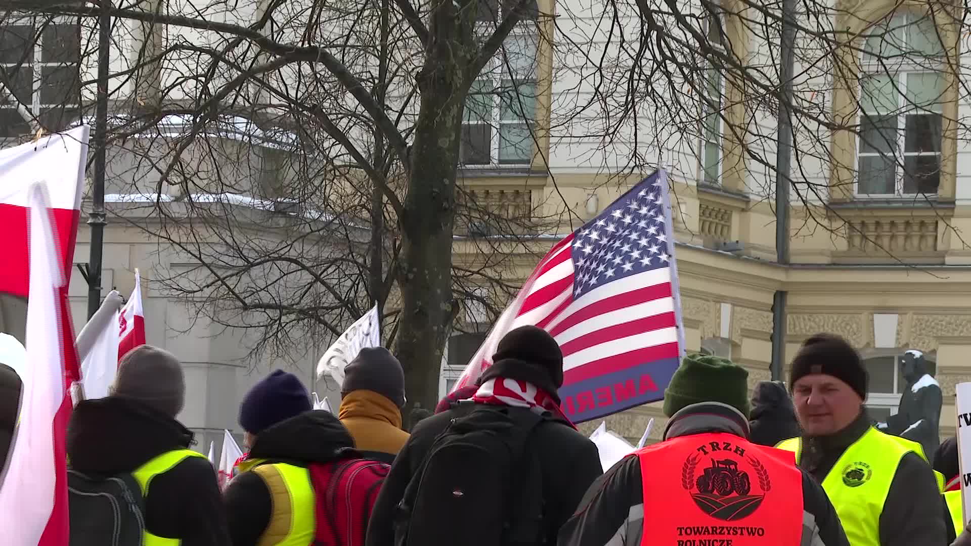 POLAND: farmers protest The EU - Mercosur deal