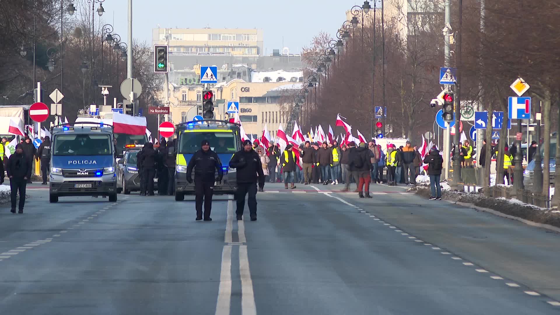 POLAND: farmers protest The EU - Mercosur deal
