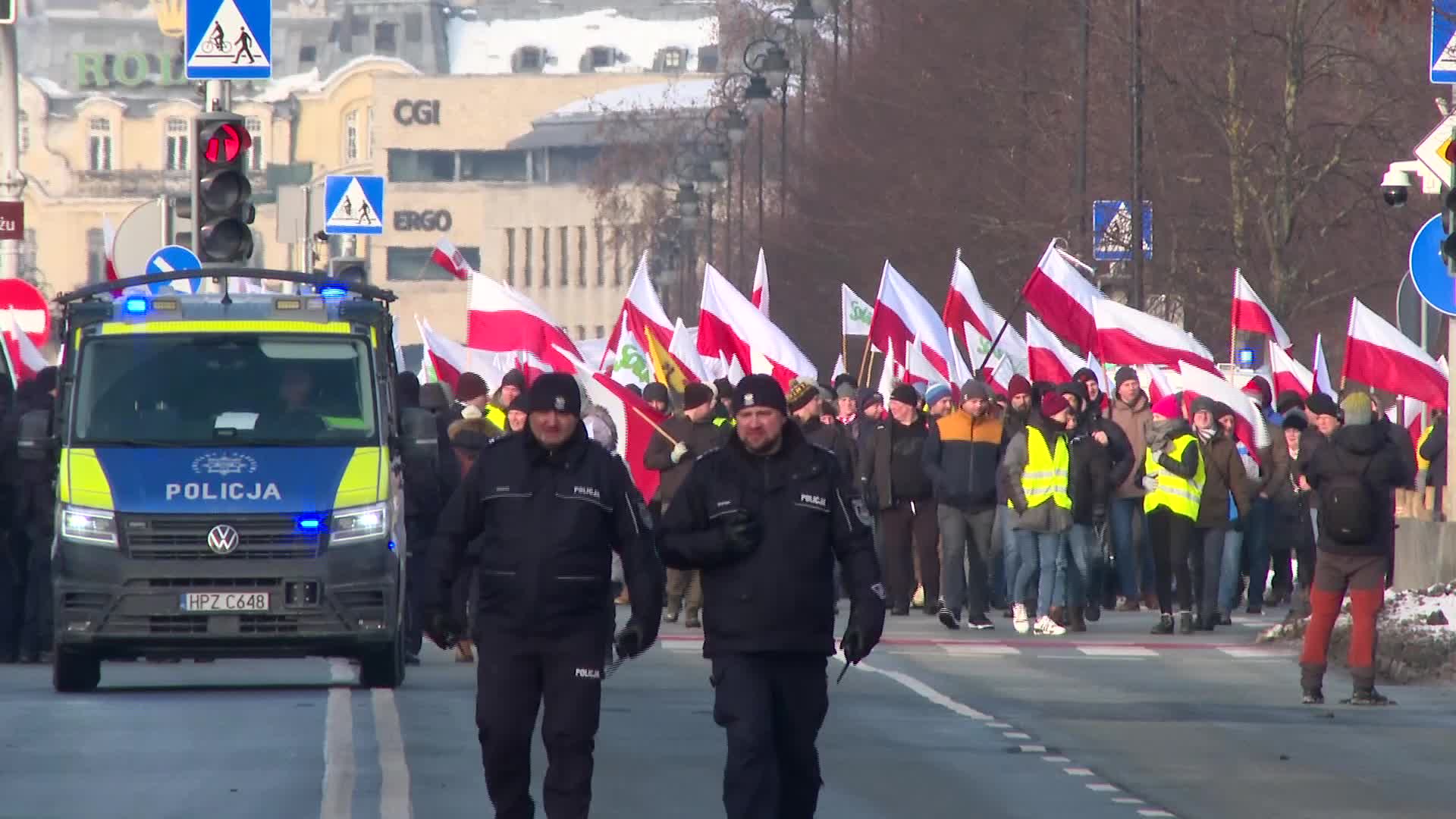 POLAND: farmers protest The EU - Mercosur deal