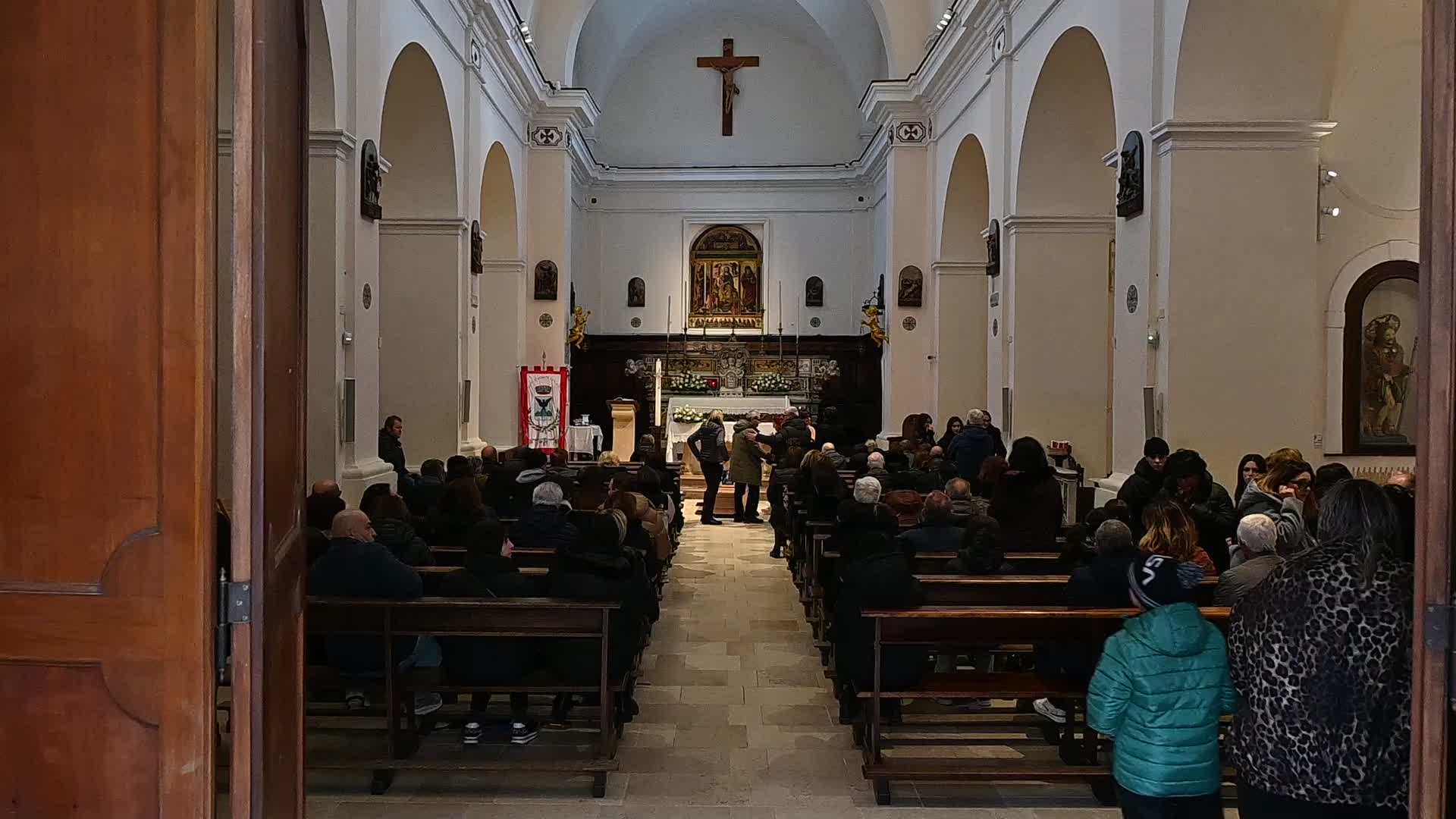 Aurora Livoli's Funeral