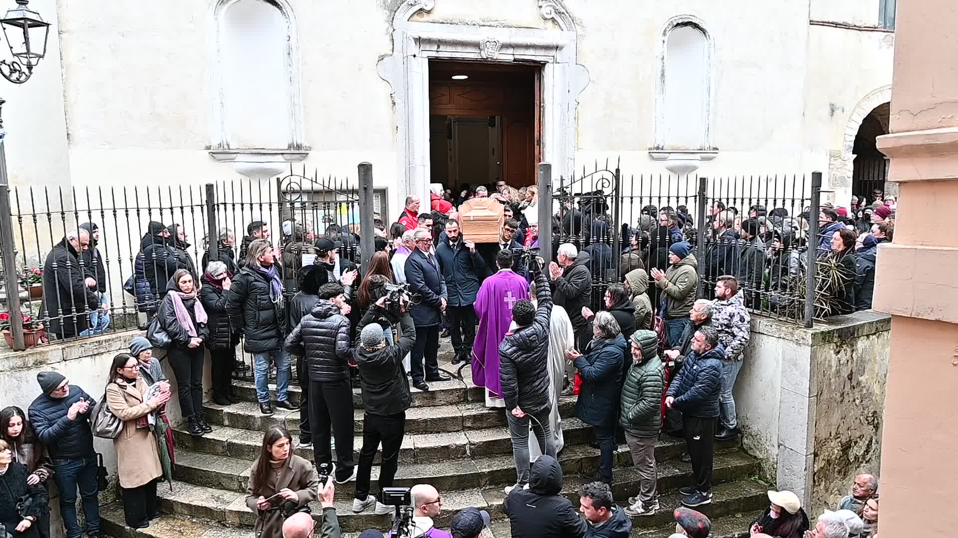 Aurora Livoli's Funeral