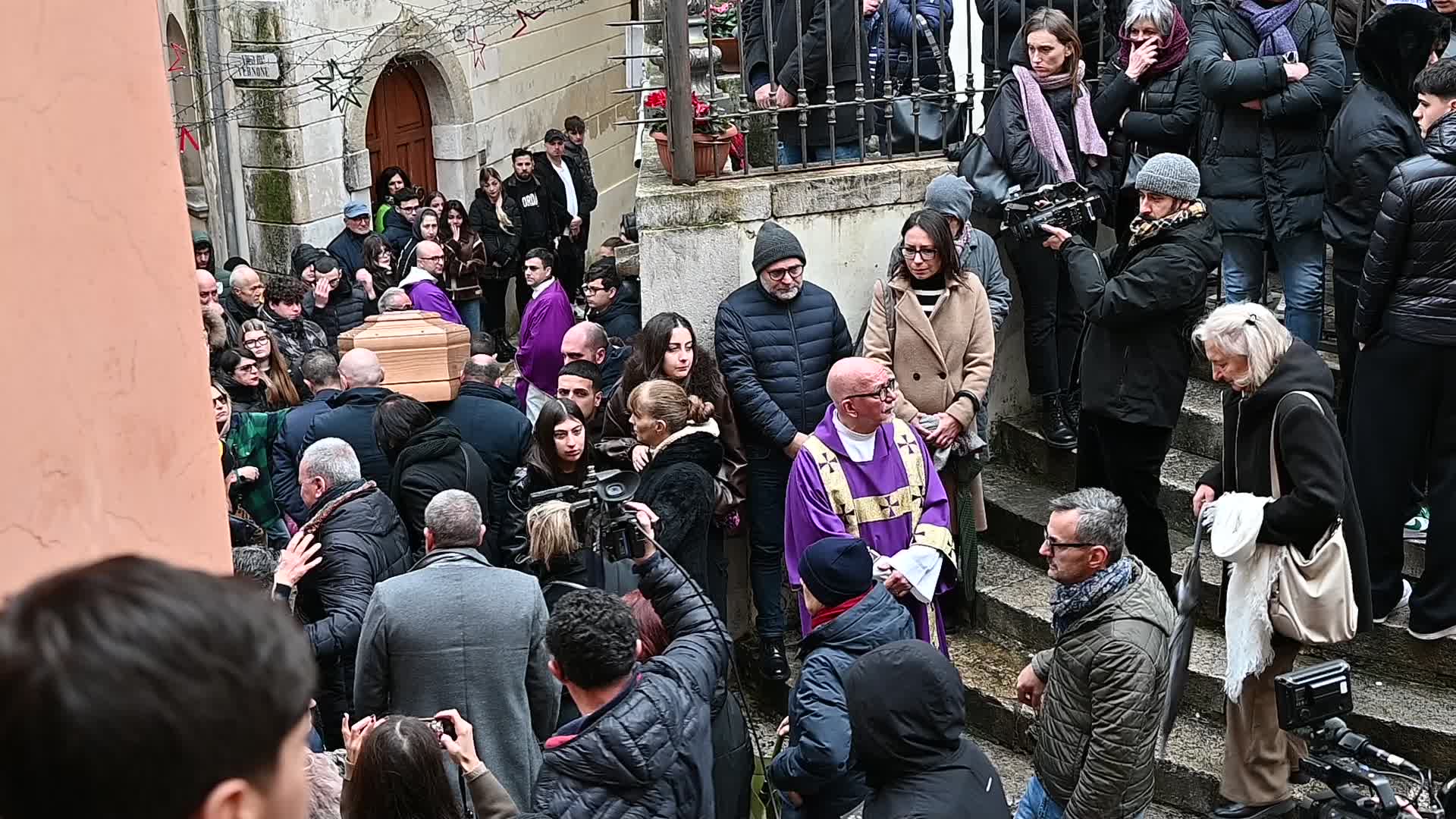 Aurora Livoli's Funeral