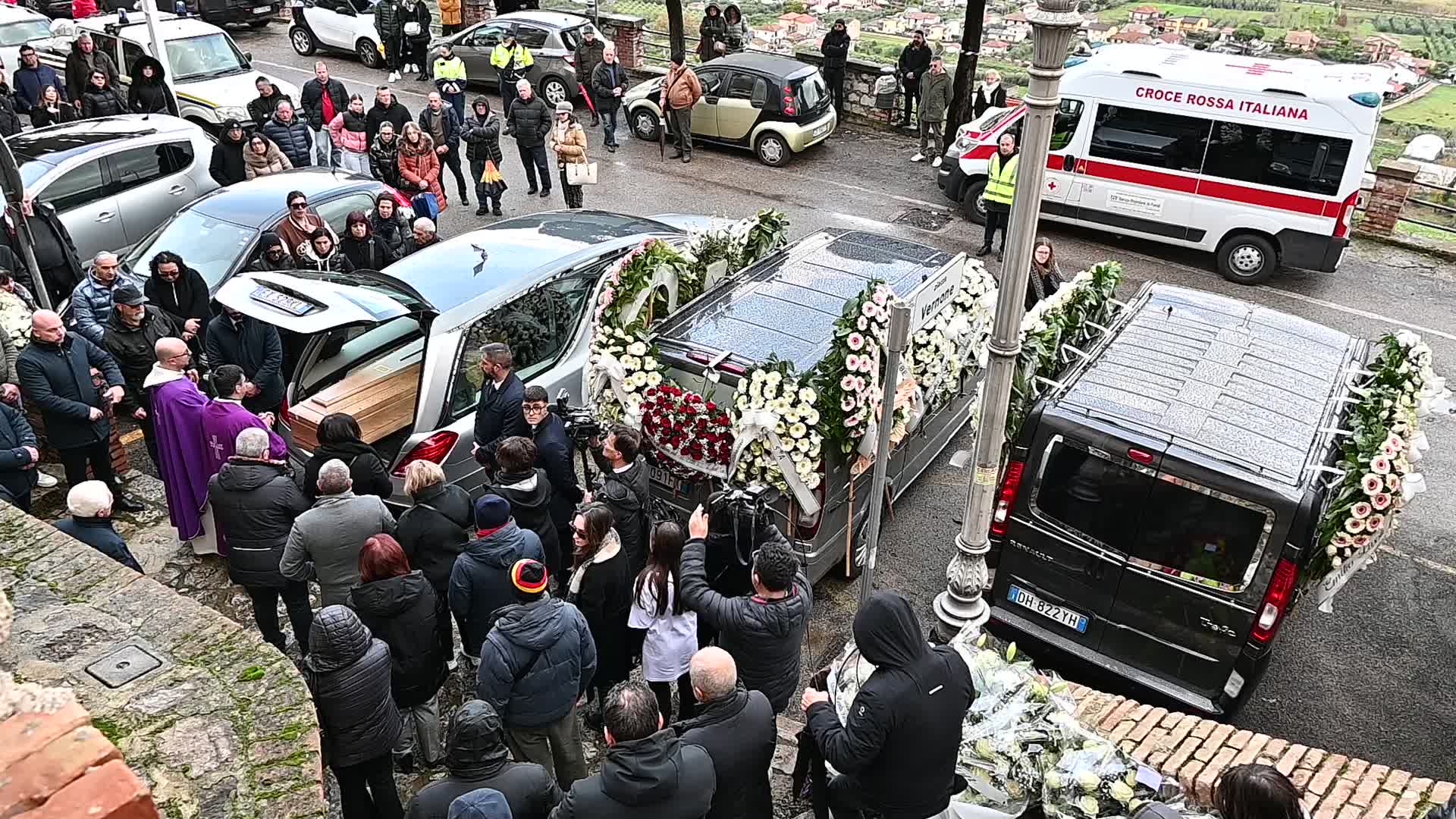 Aurora Livoli's Funeral