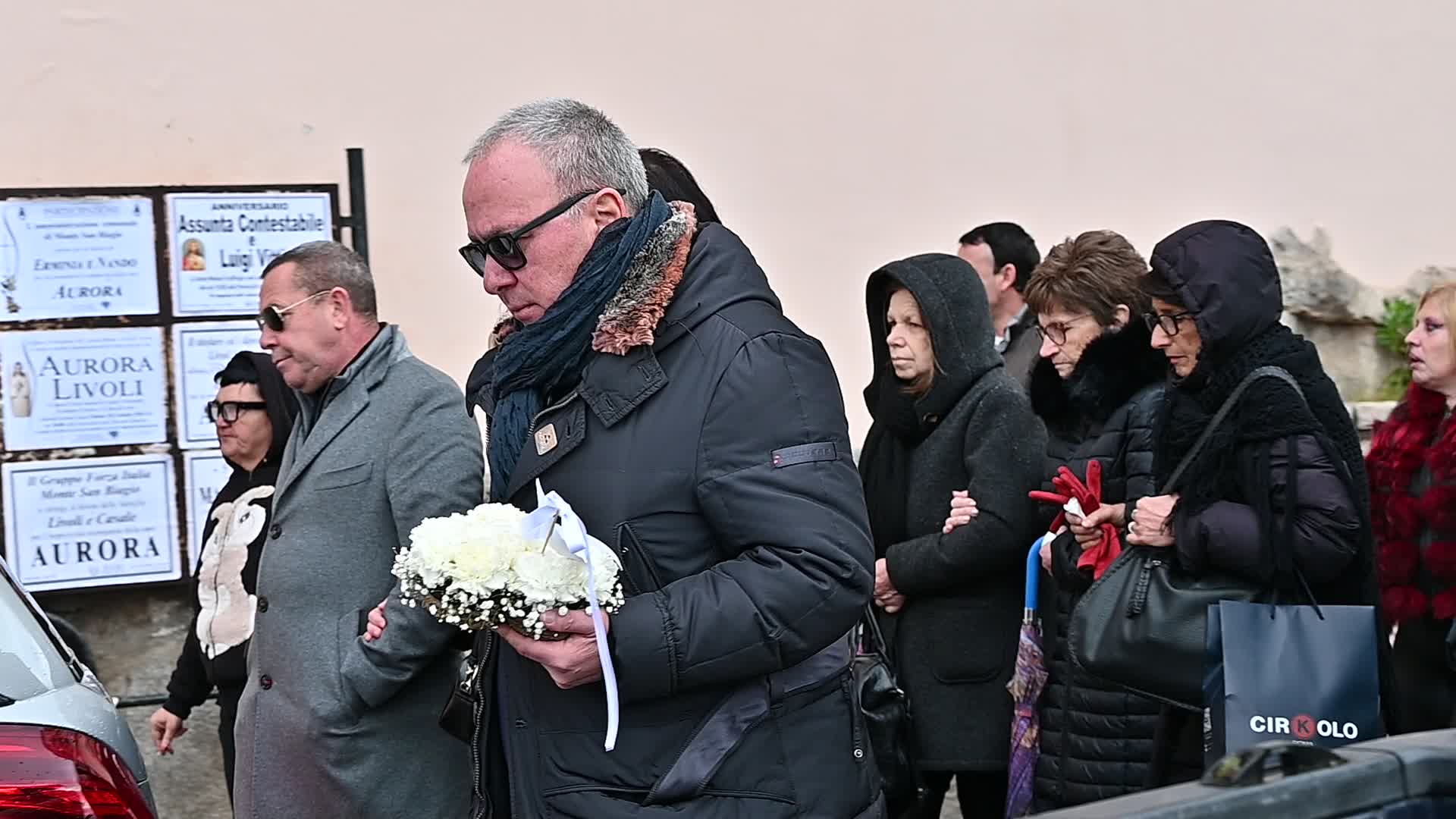 Aurora Livoli's Funeral