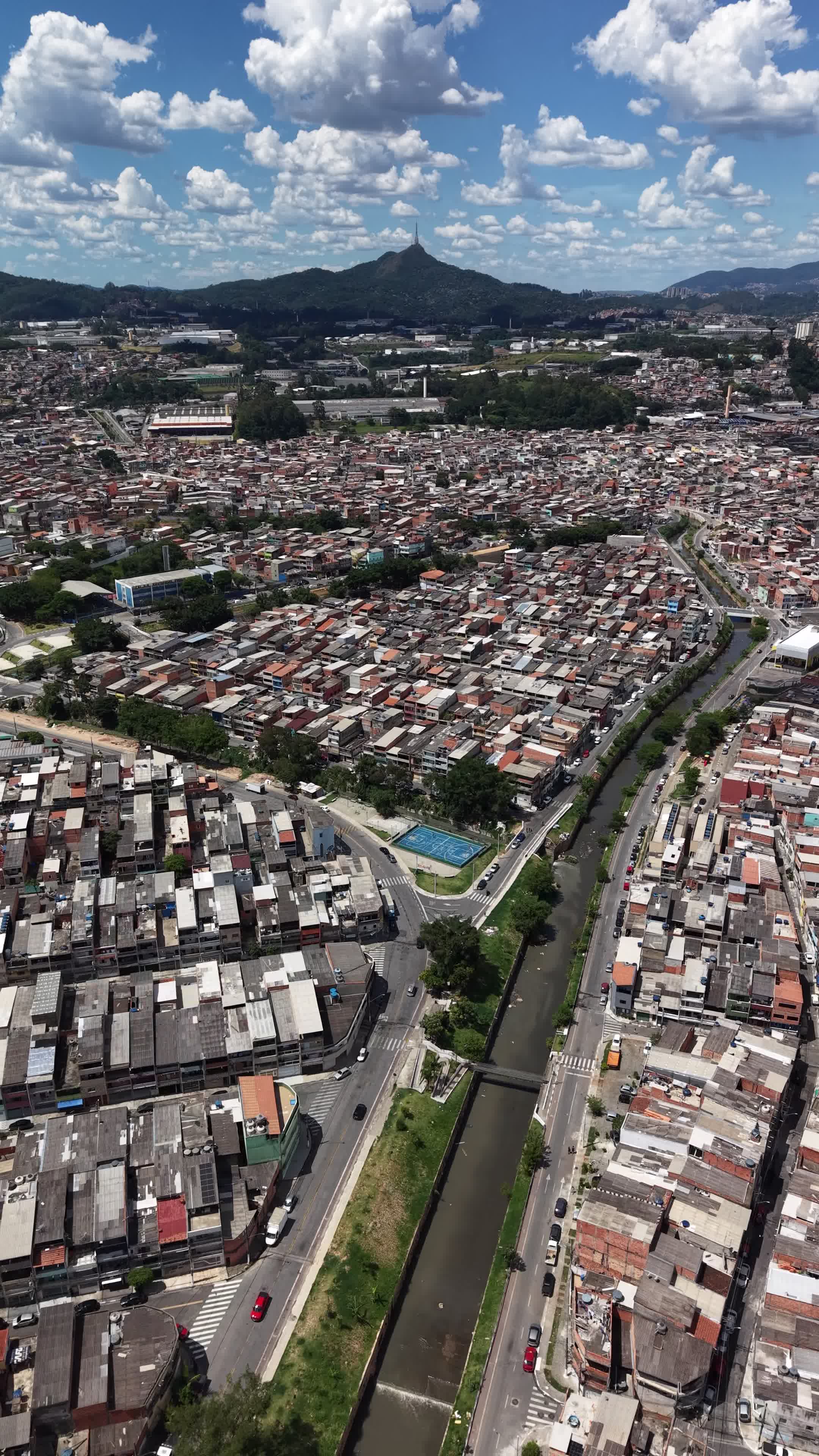 Favela of São Paulo, Brazil, video