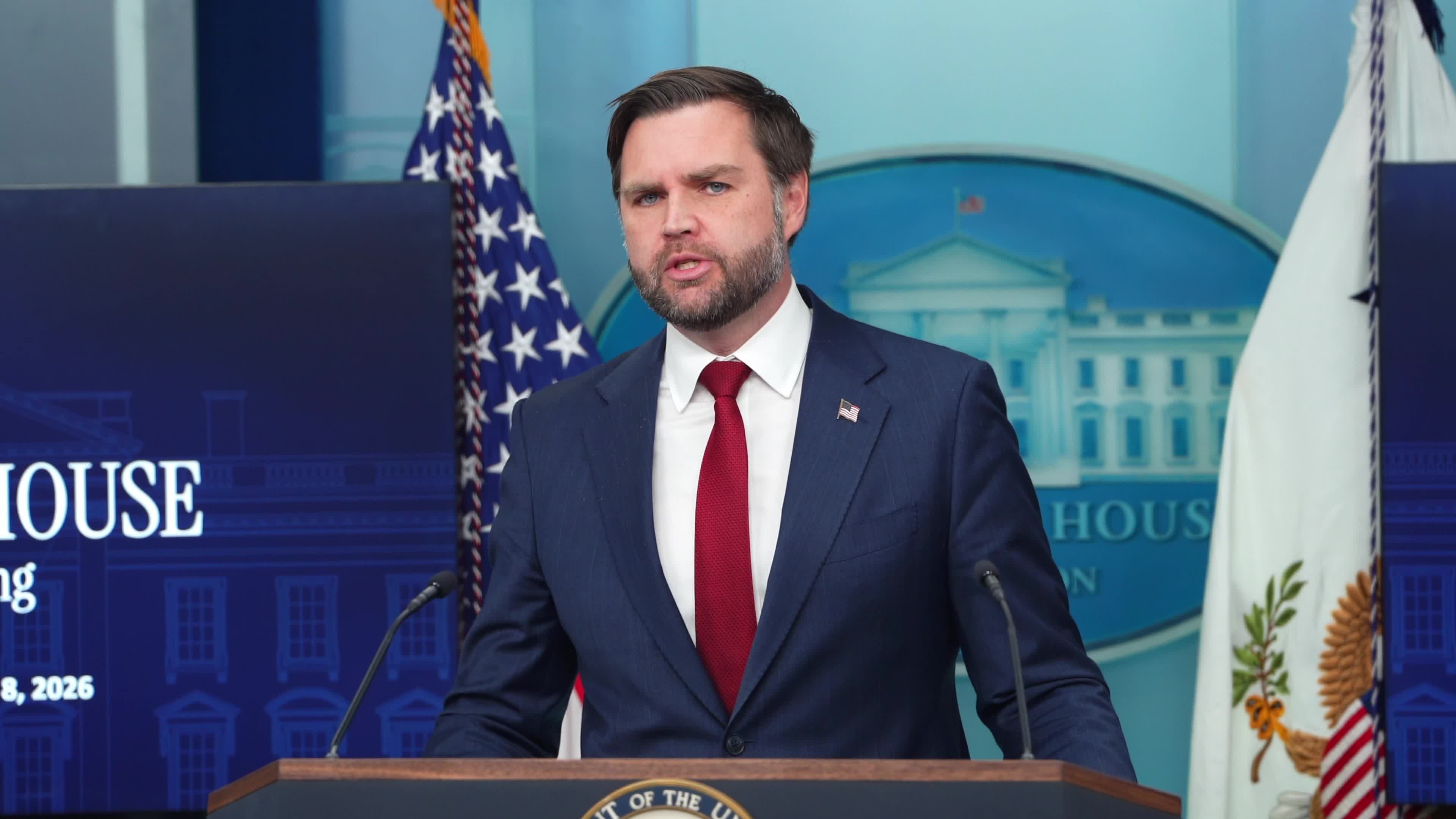 Vice President JD Vance Press Briefing
