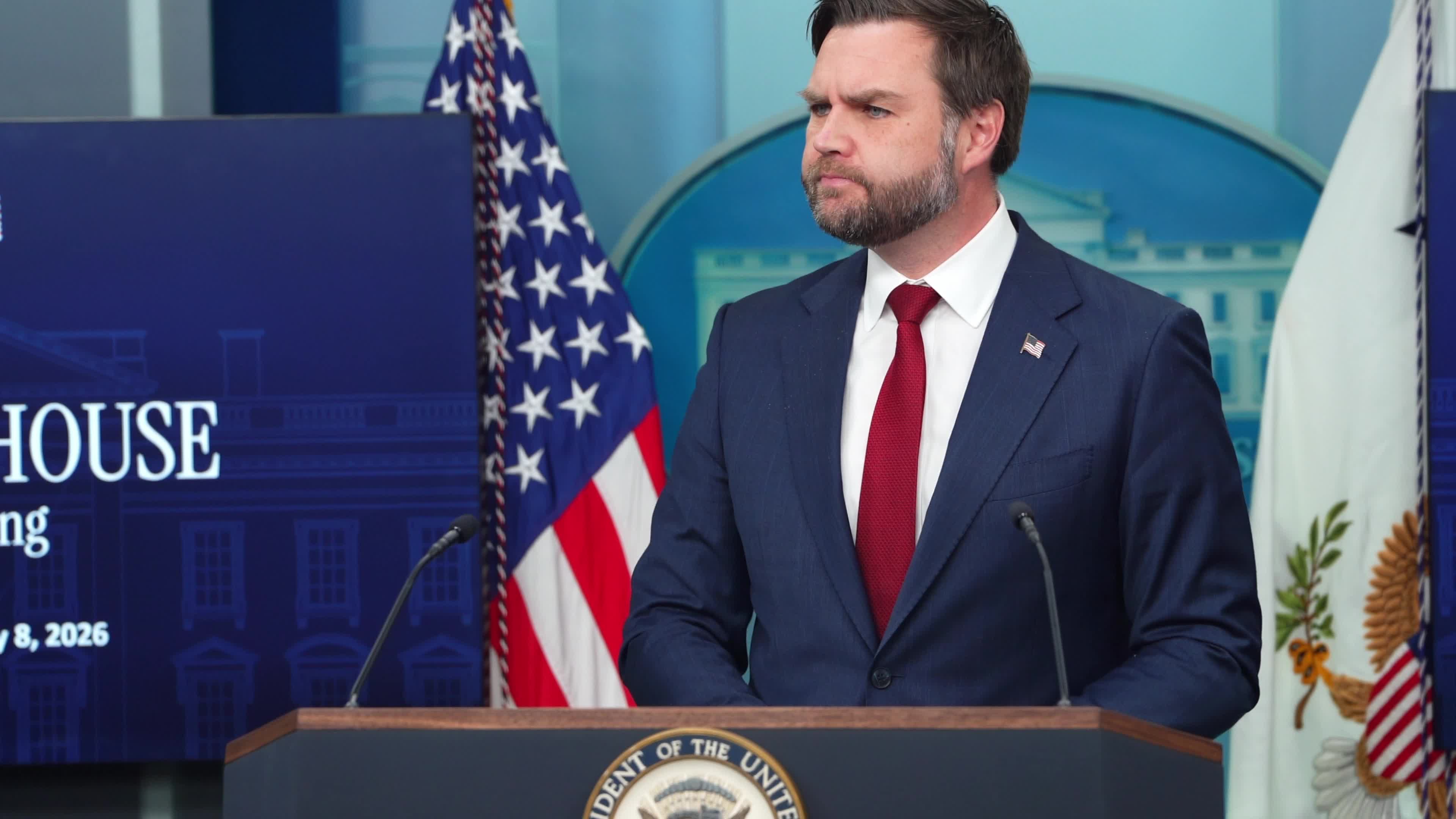 Vice President JD Vance Press Briefing