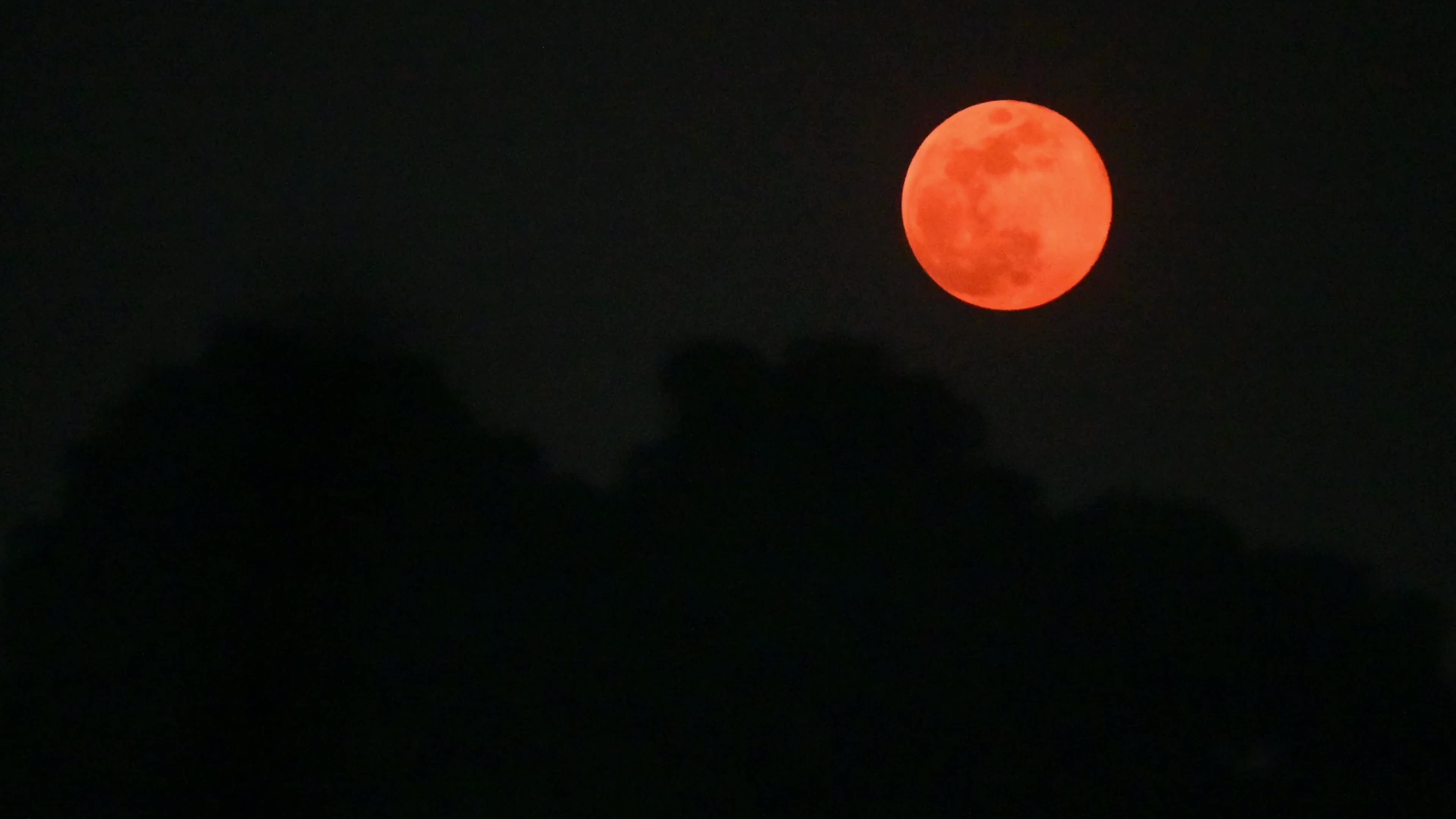 The First Supermoon Of 2026 - Wolf Moon - Lunar Event 