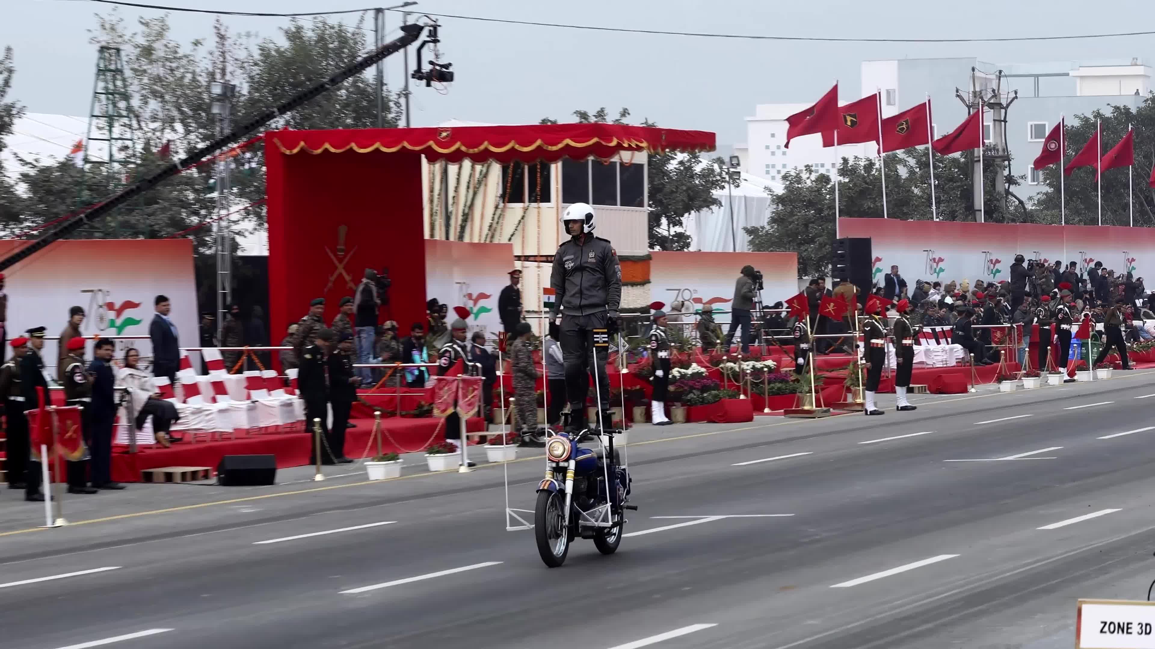 78th Army Day Parade Rehearsal in Jaipur 