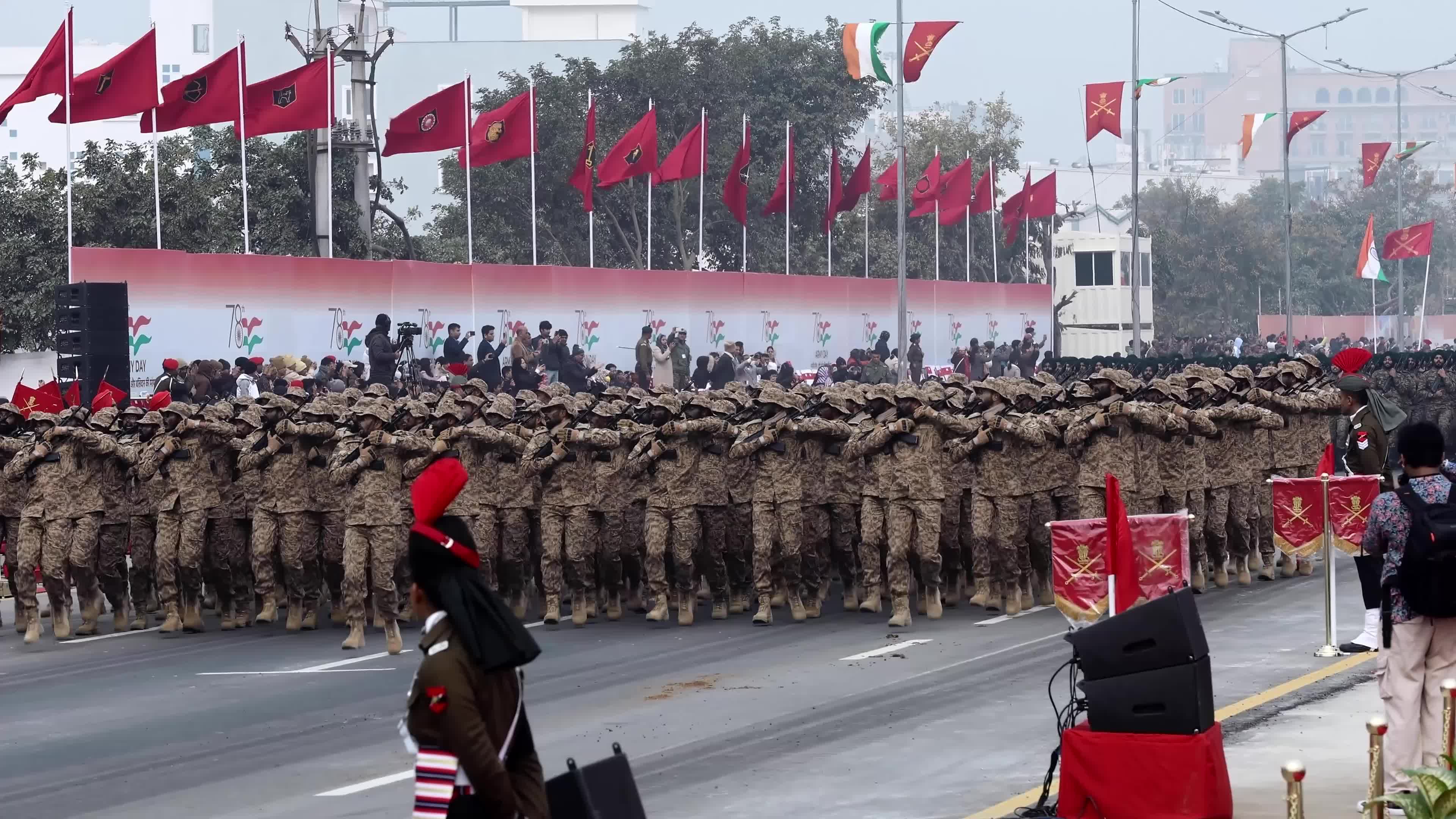 78th Army Day Parade Rehearsal in Jaipur 