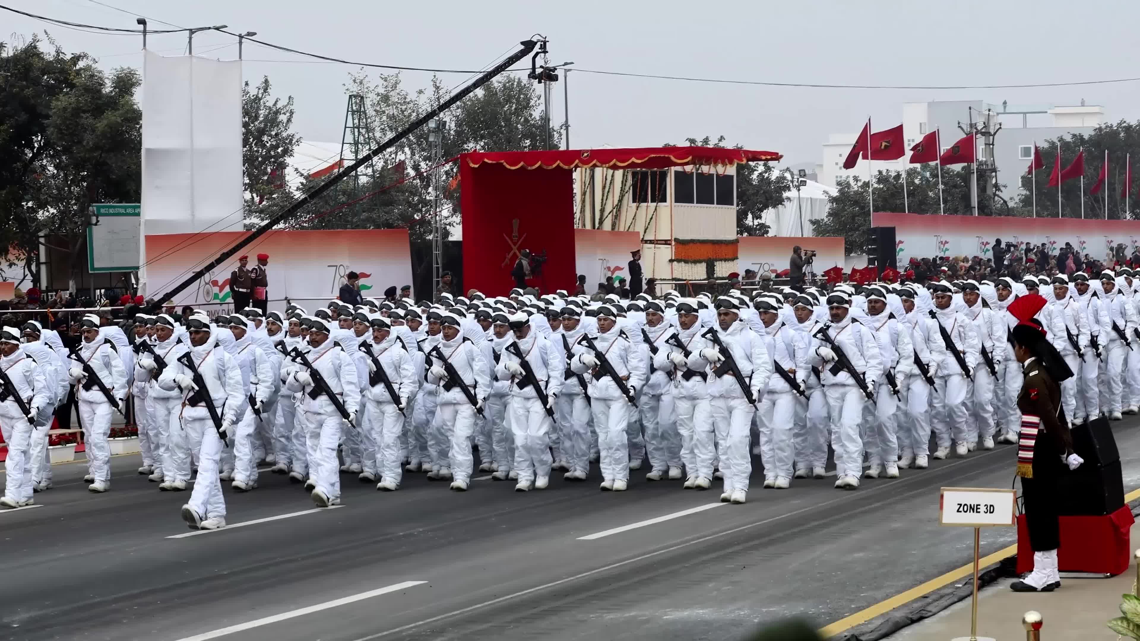 78th Army Day Parade Rehearsal in Jaipur 