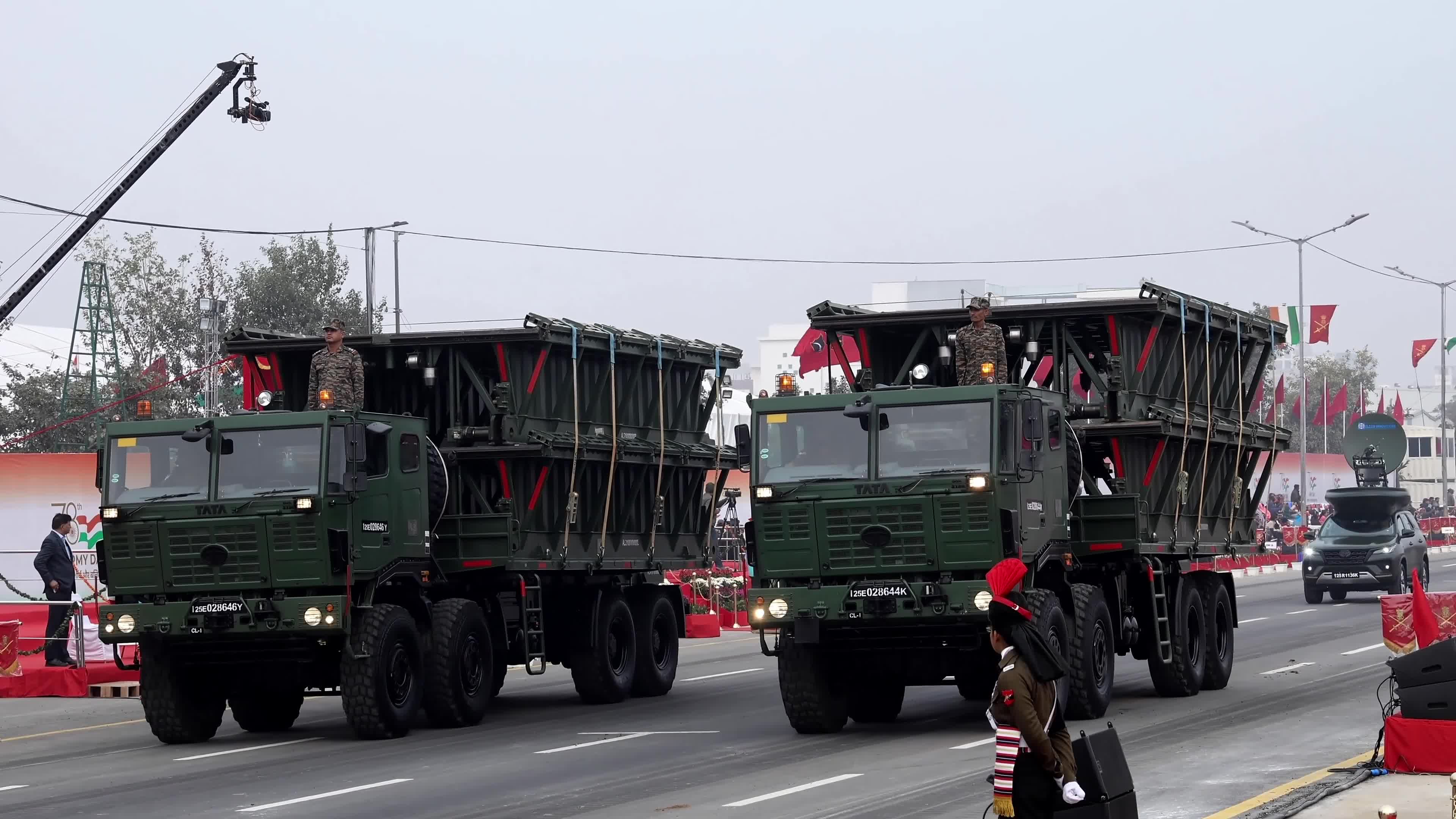 78th Army Day Parade Rehearsal in Jaipur 