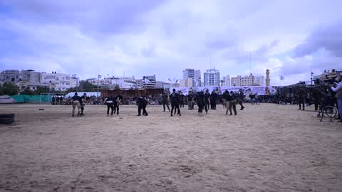 Graduation Ceremony In Gaza
