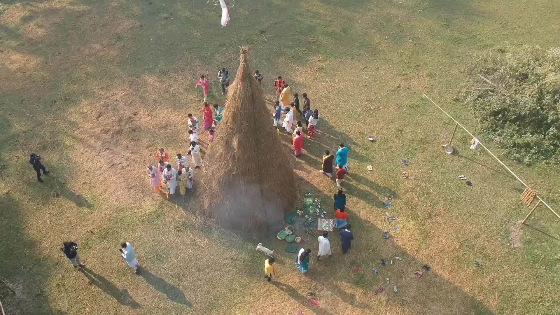Magh Bihu Festival In Assam , India 